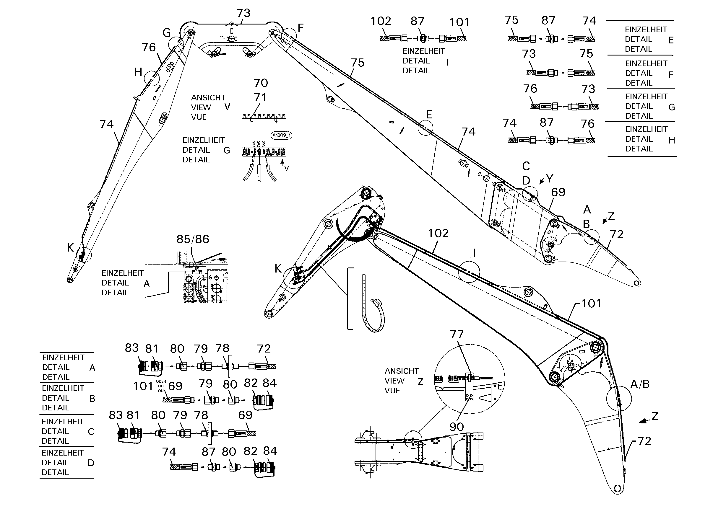ШЛАНГ 6X6000 5613132 LIEBHERR