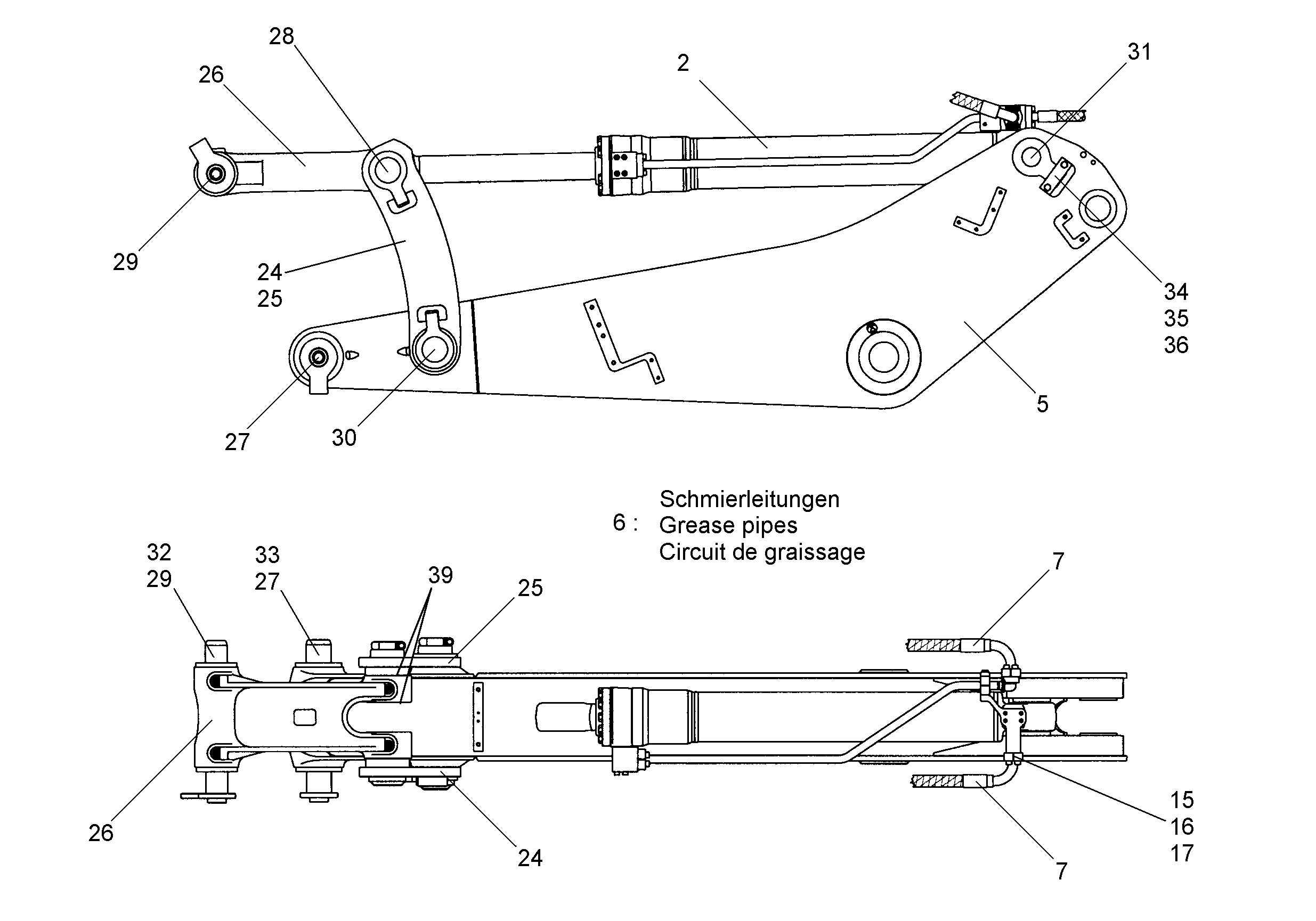 ШЛАНГ 20X1800 5607513 LIEBHERR