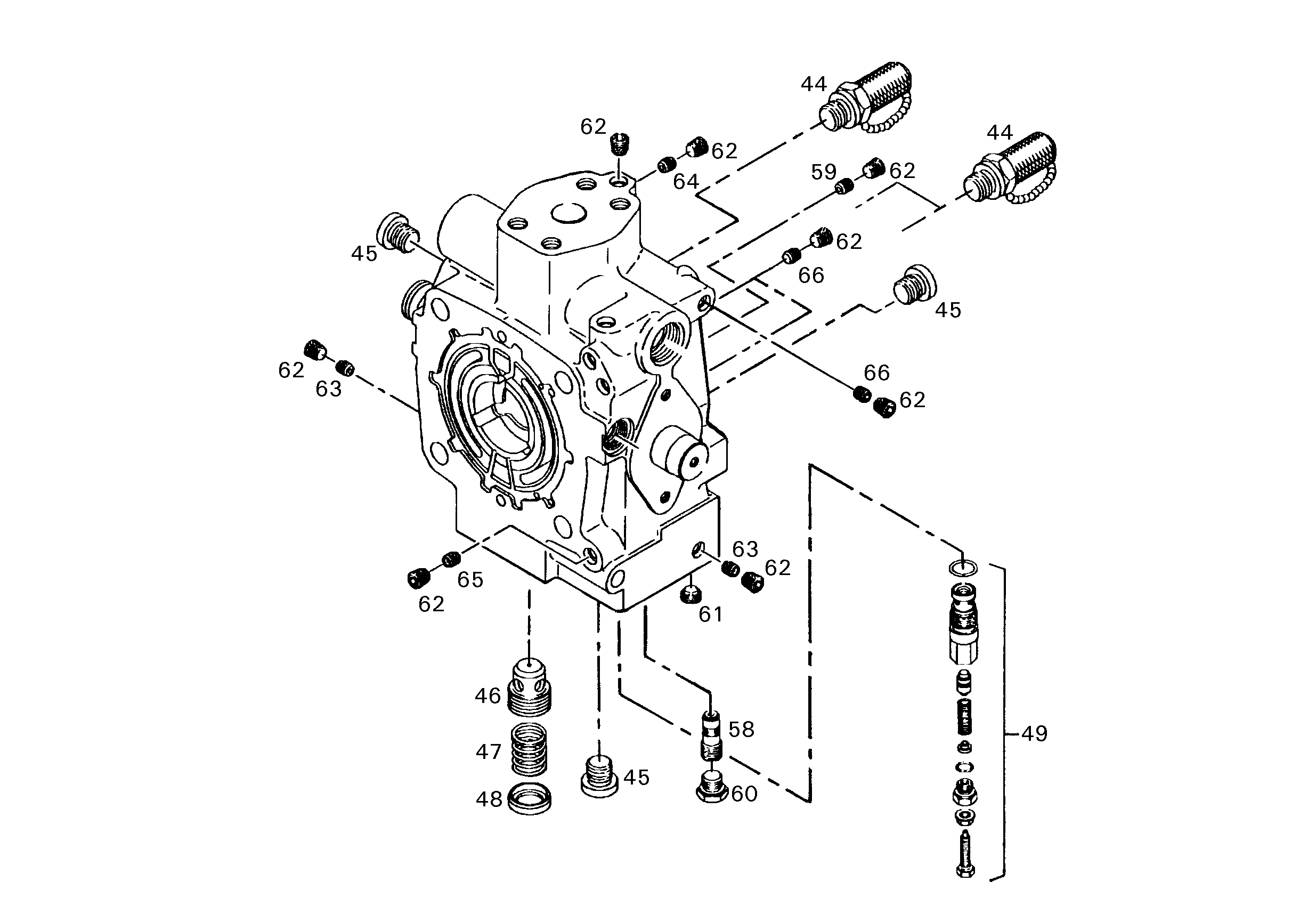 СОПЛО NG 0,9MM / M6 7026201 LIEBHERR