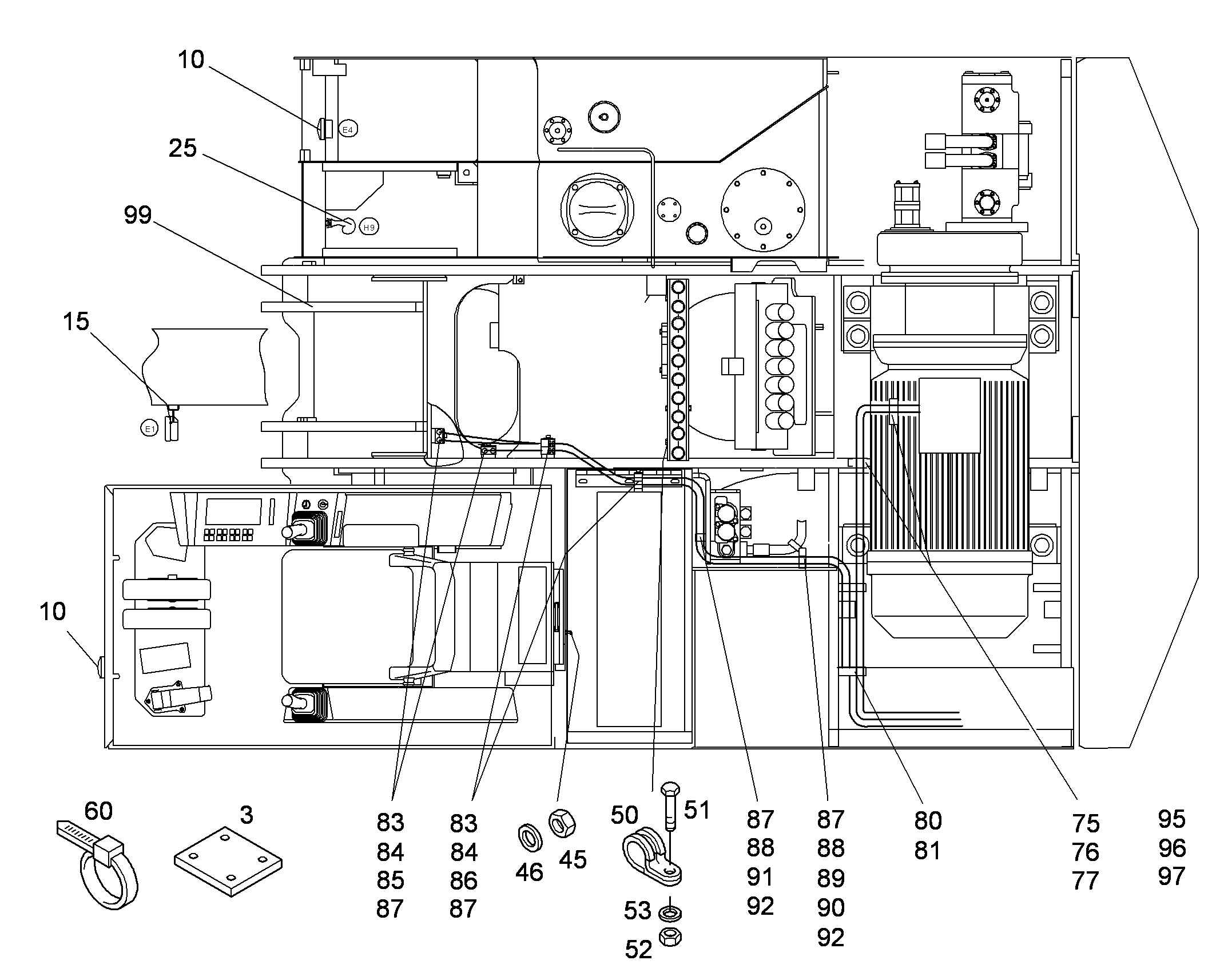 ПЕРЕОБОРУД. ПОВОР. ПЛАТФОРМЫ 10398590 LIEBHERR