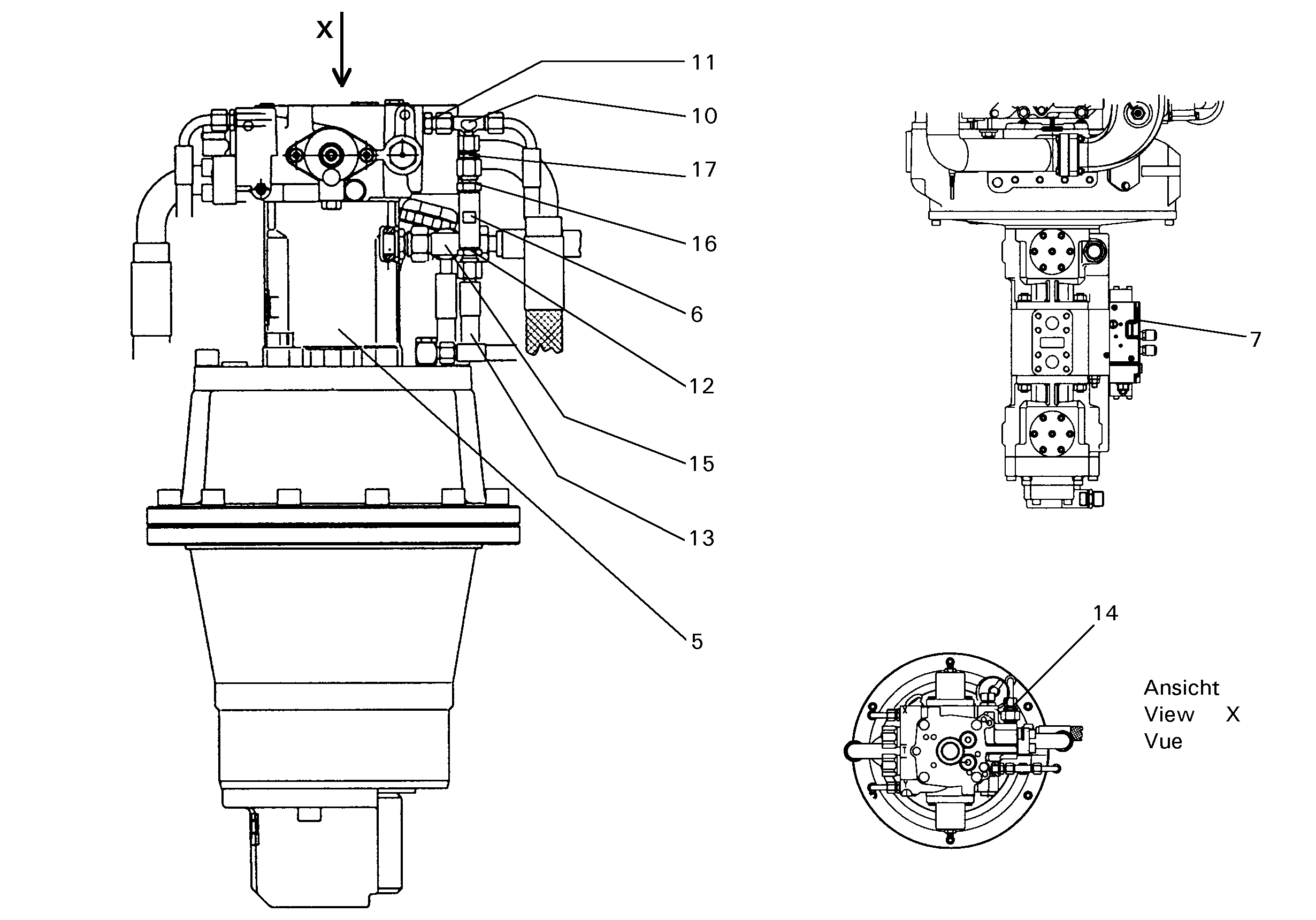 РЕГУЛЯТОР РАСХОДА 5617694 LIEBHERR