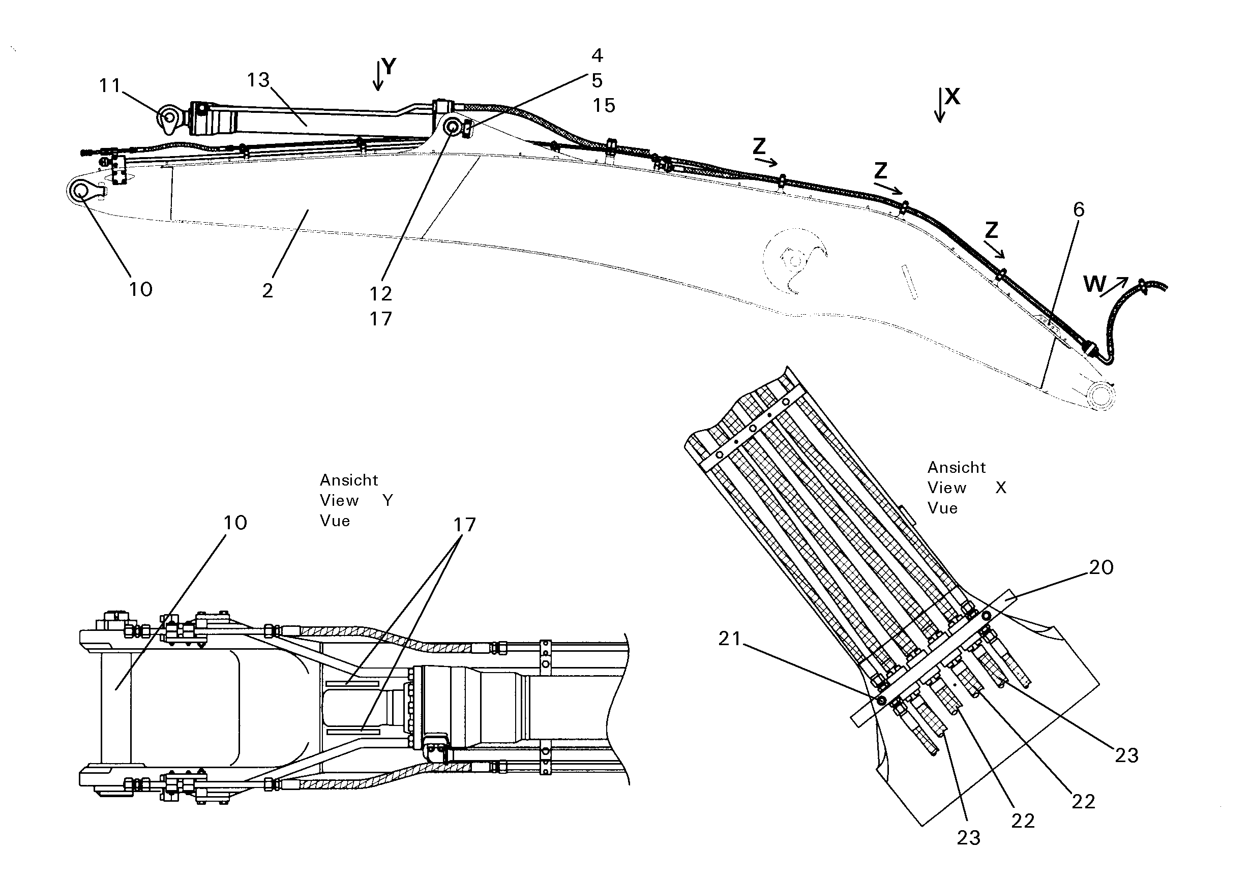 СМАЗОЧНЫЕ ЛИНИИ УСТАНОВКА 9836747 LIEBHERR