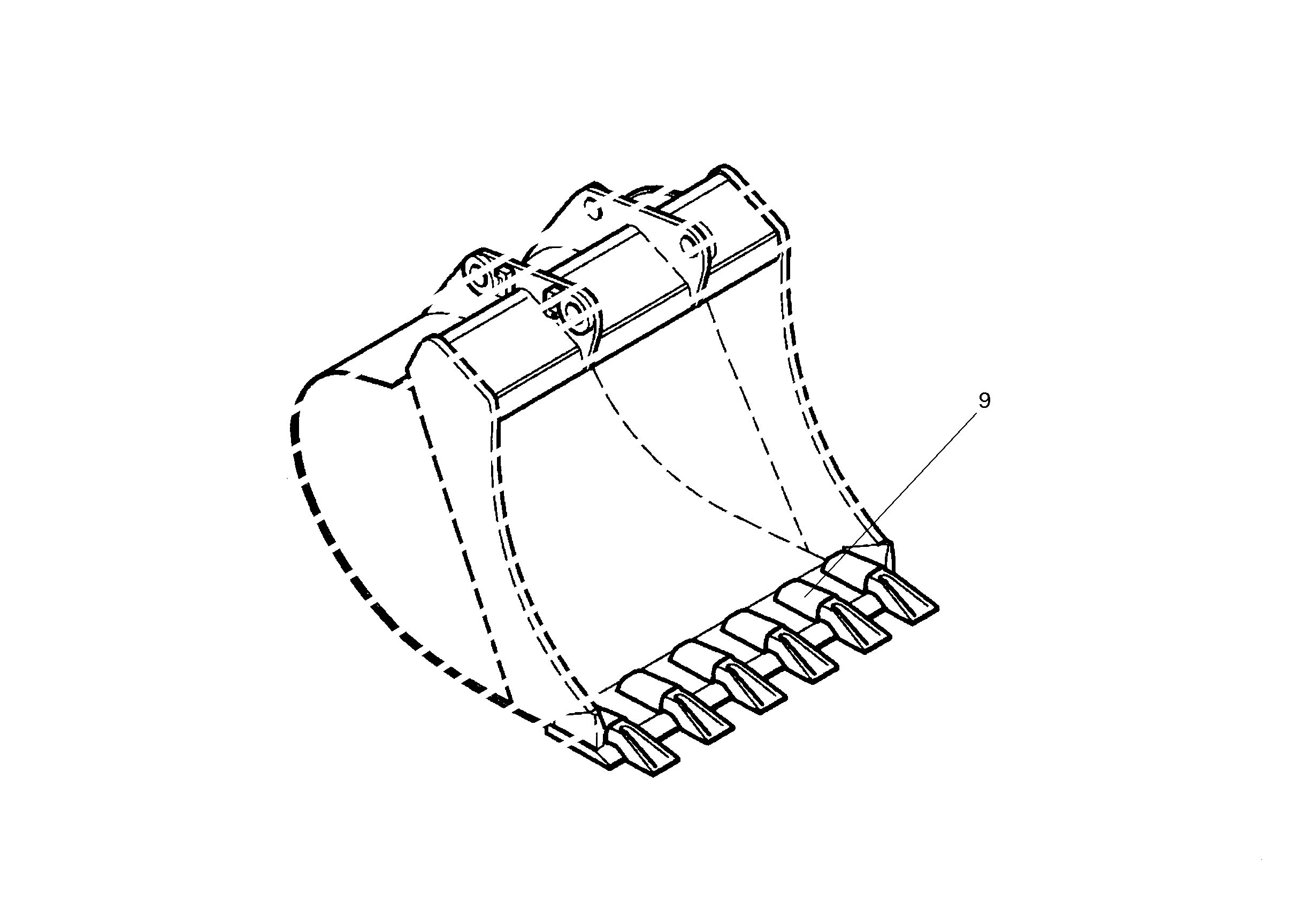 ЗАБРАЛО КОВША 9837203 LIEBHERR