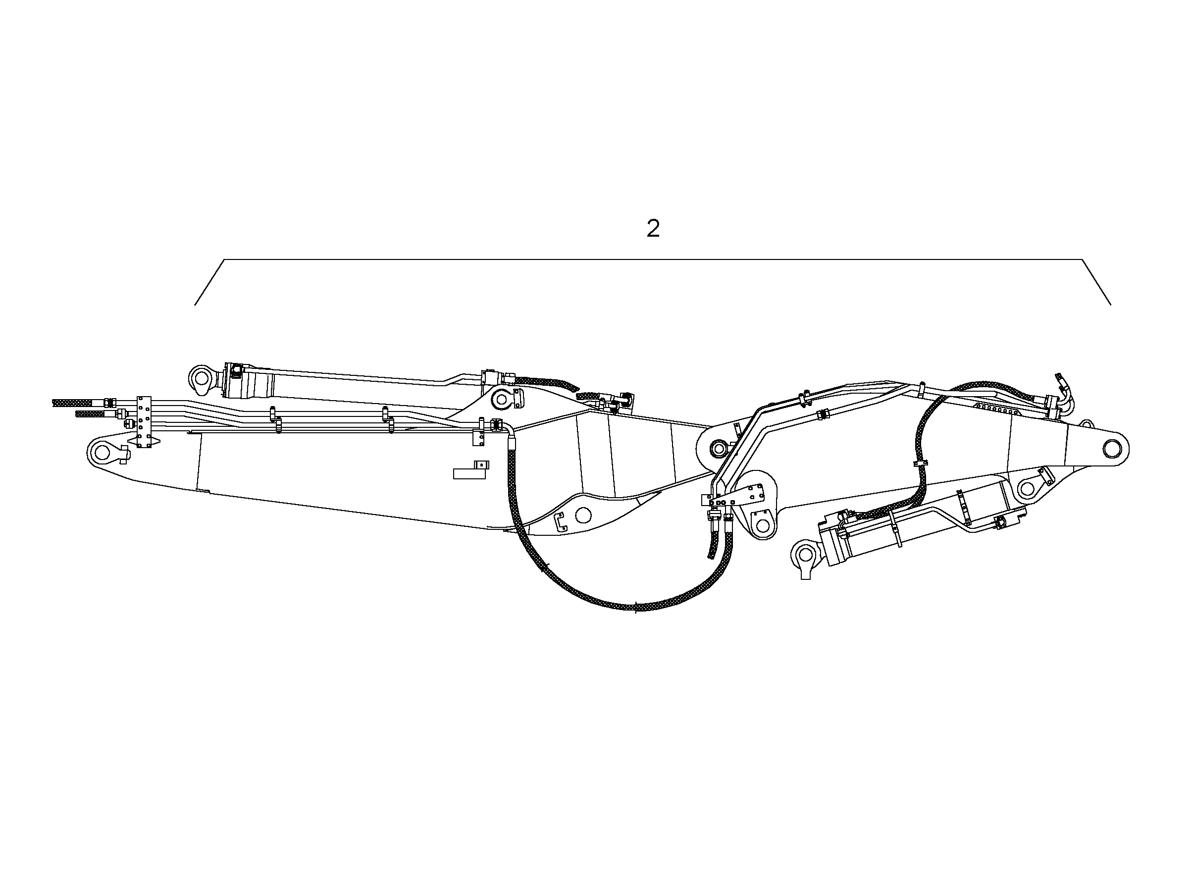 ПРОВОДКА МОНТАЖ AHS 9839199 LIEBHERR