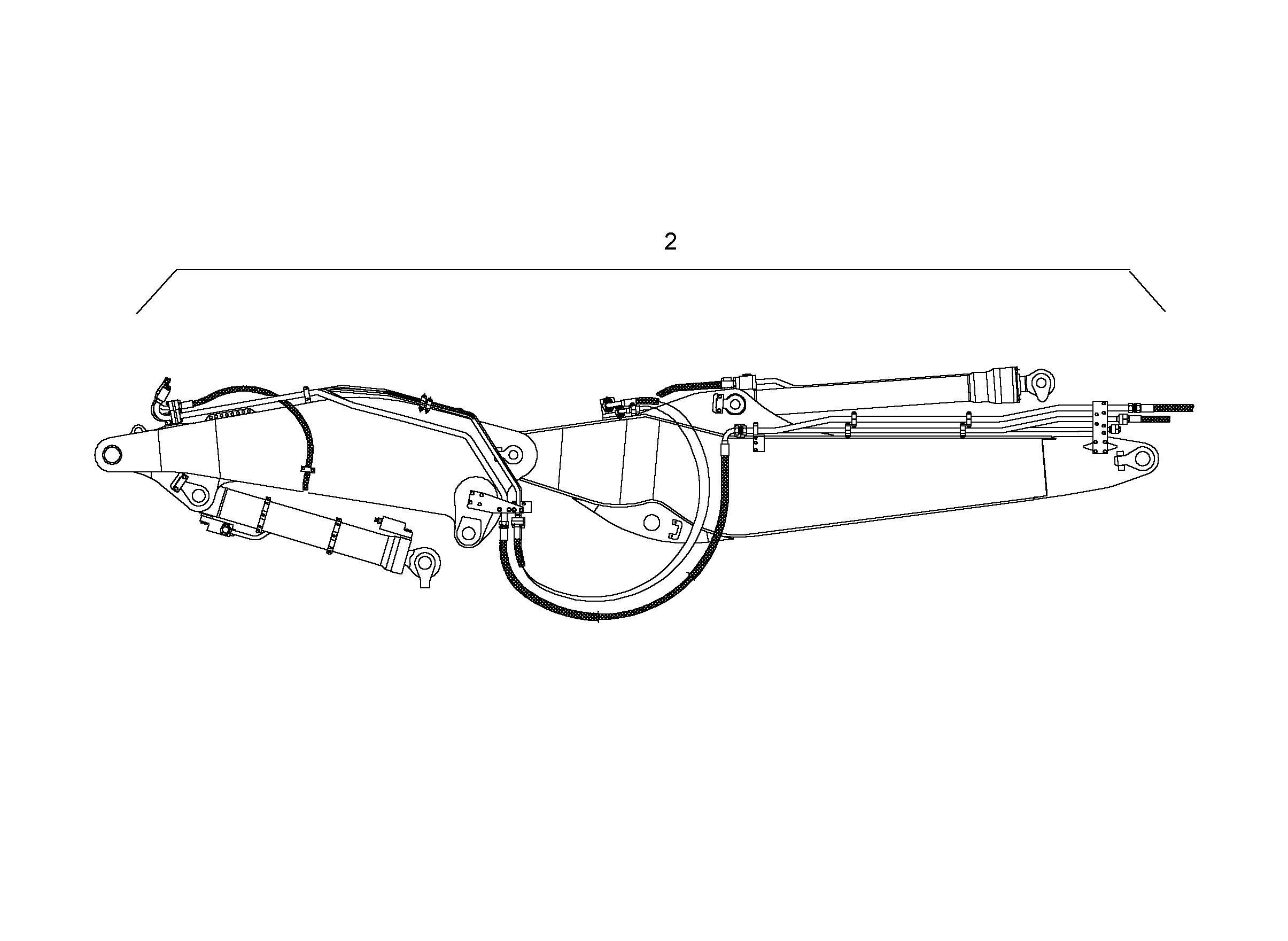 ПРОВОДКА МОНТАЖ AHS 9839985 LIEBHERR