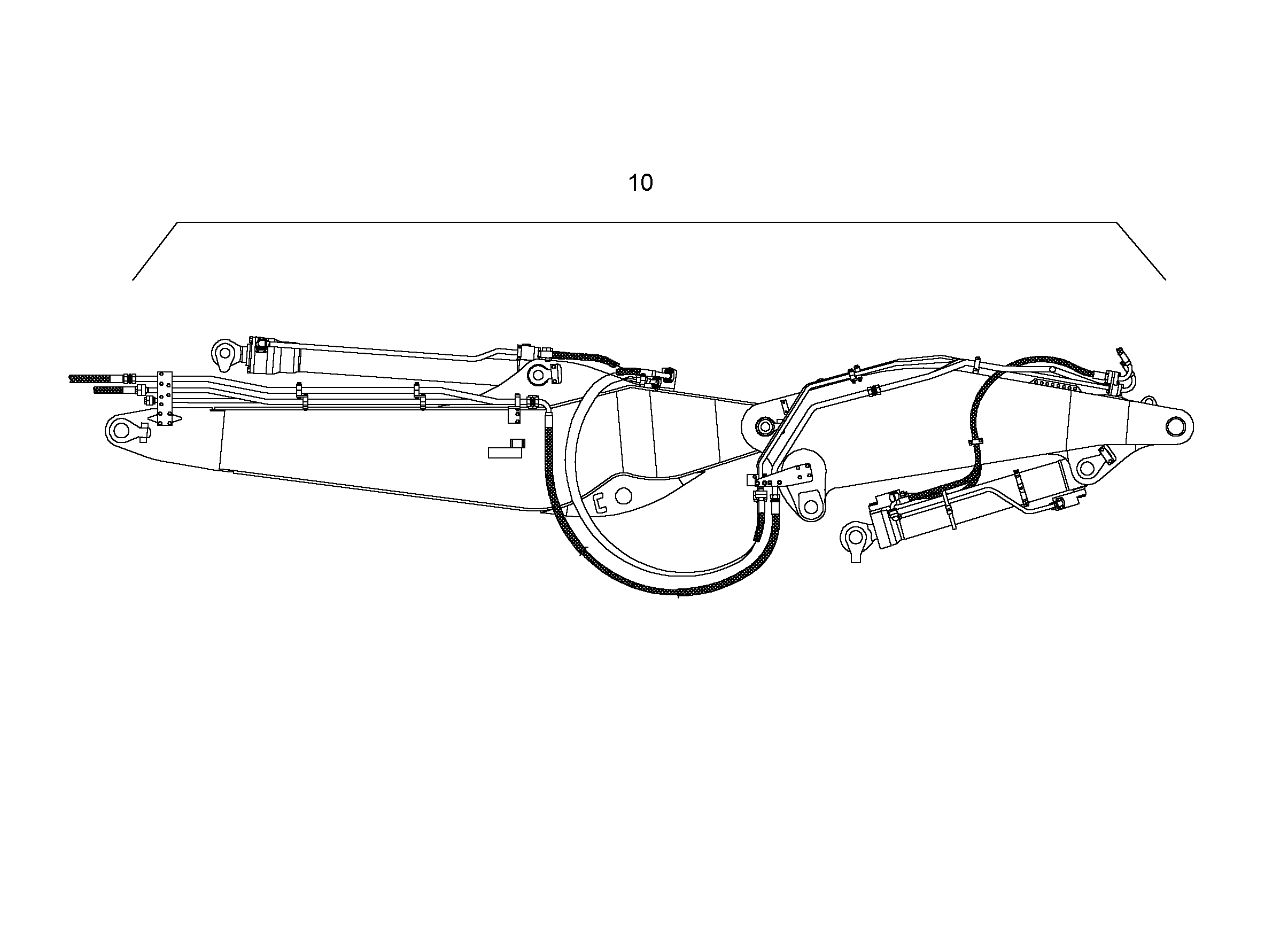 ПРОВОДКА МОНТАЖ AHS 9839149 LIEBHERR