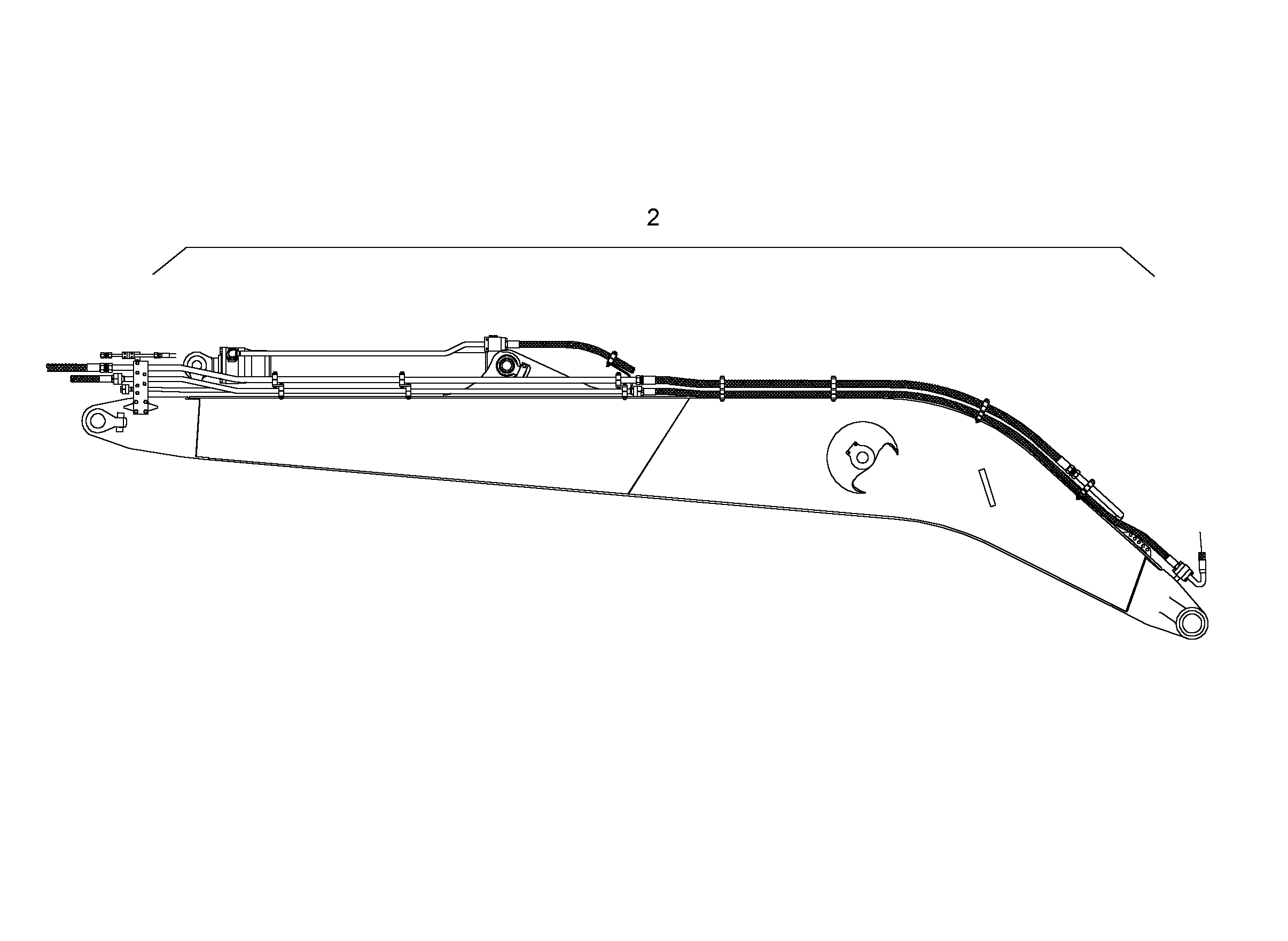 ПРОВОДКА МОНТАЖ AHS 9824838 LIEBHERR