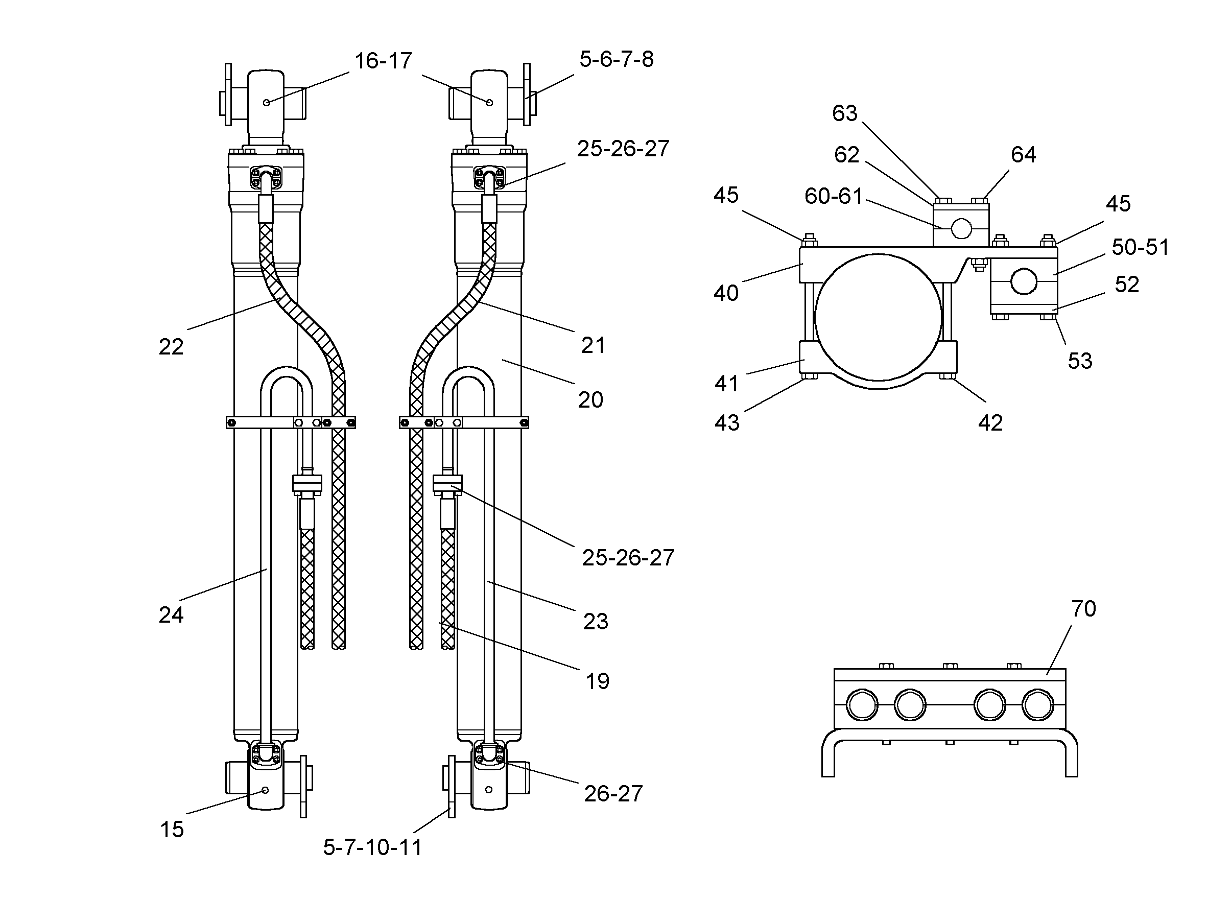 СКОБА d=159 9983941 LIEBHERR