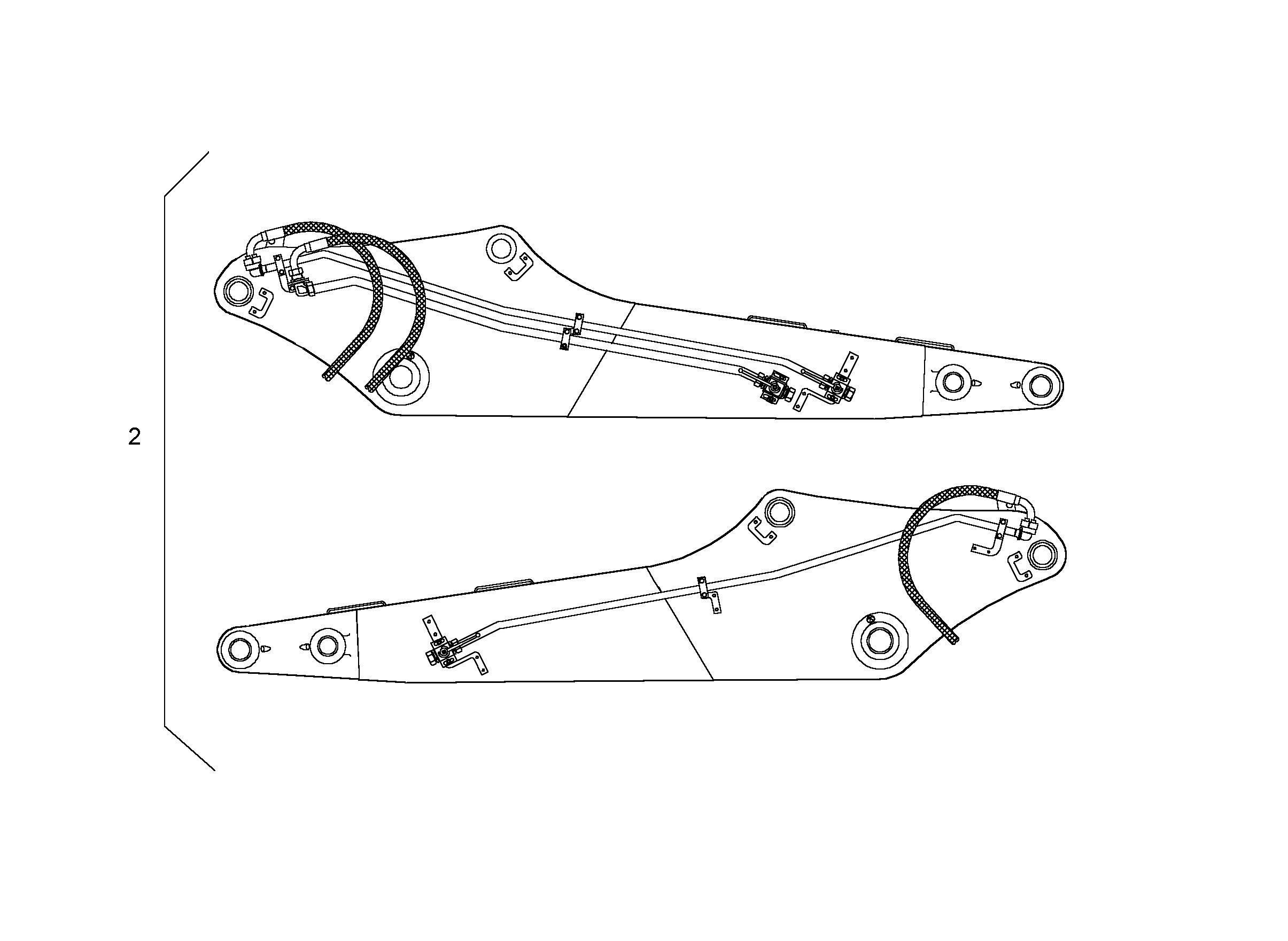 ПРОВОДКА МОНТАЖ AHS 9863593 LIEBHERR