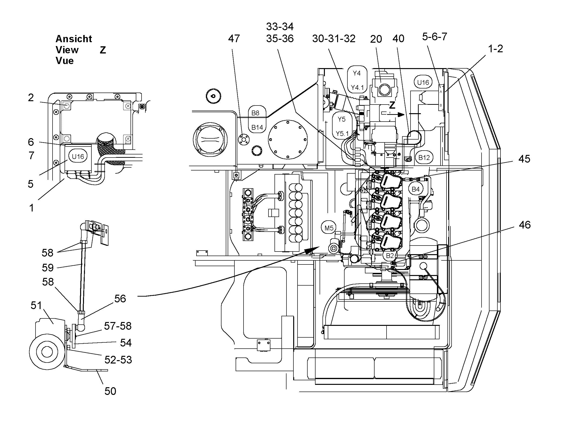 ГИДР. ЖИДК. ДАТЧИК, КОМПЛ. 9755487 LIEBHERR