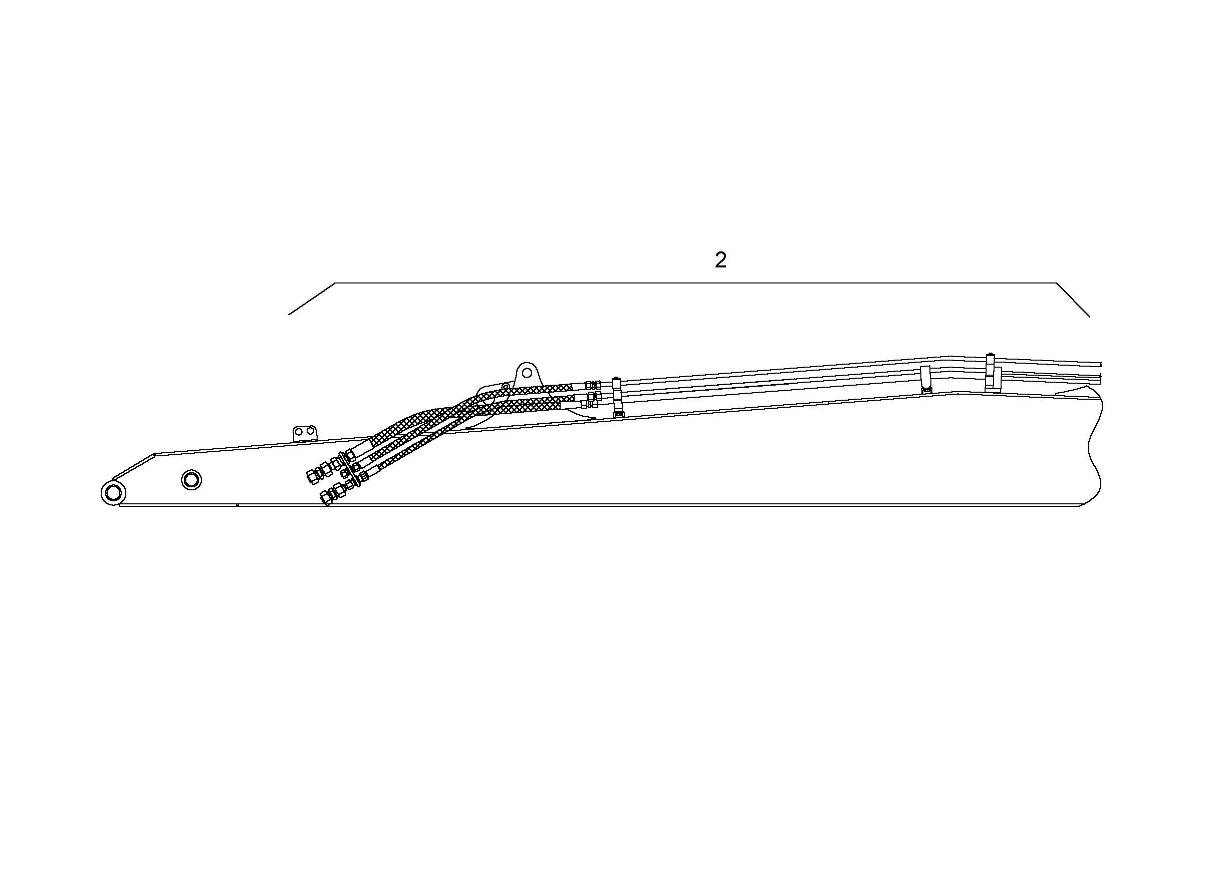 ПРОВОДКА КОРЗИНЫ ДЛЯ РЕЗАНИЯ 9986050 LIEBHERR