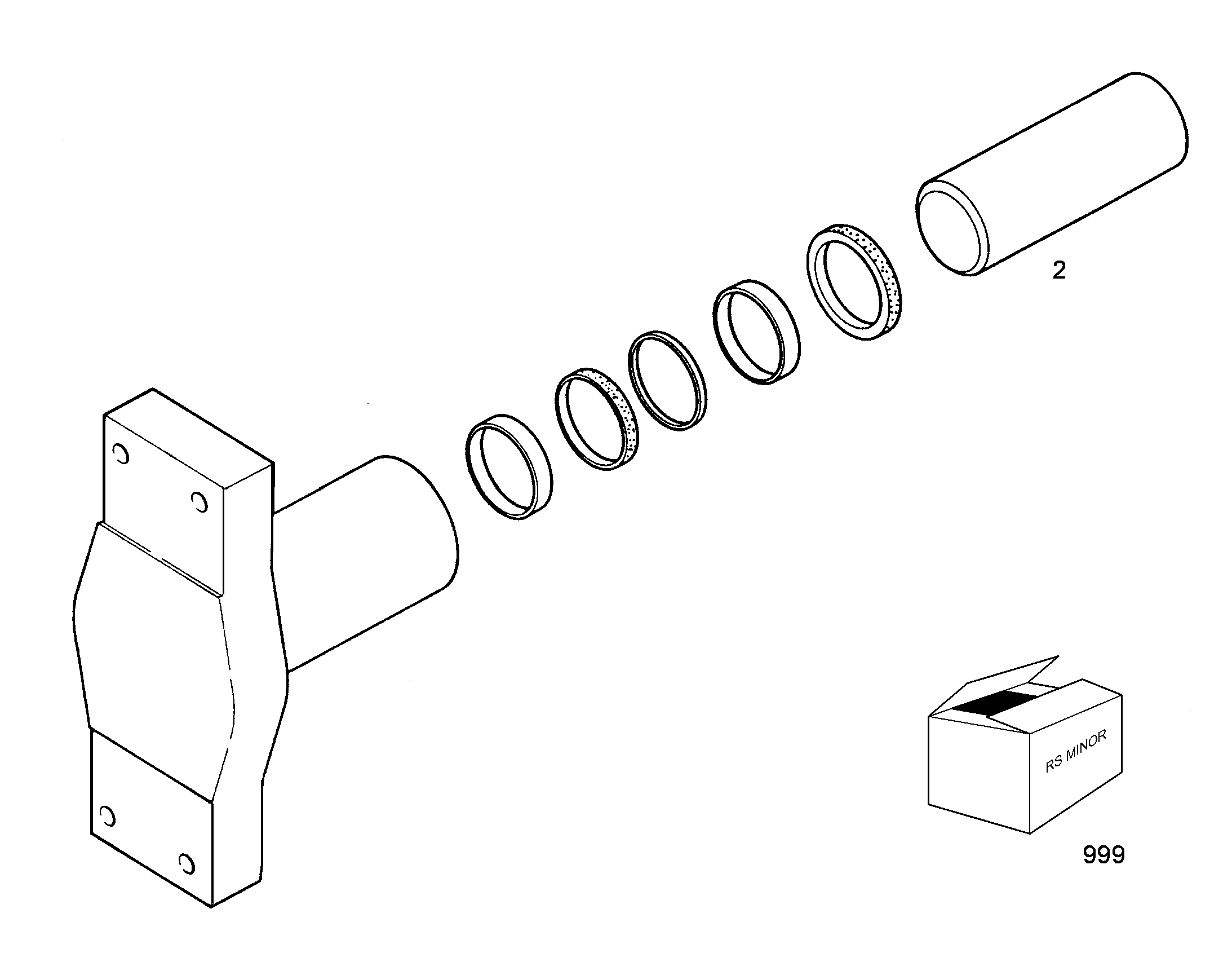 РЕМКОМПЛЕКТ МАЛЫЙ 10360348 LIEBHERR