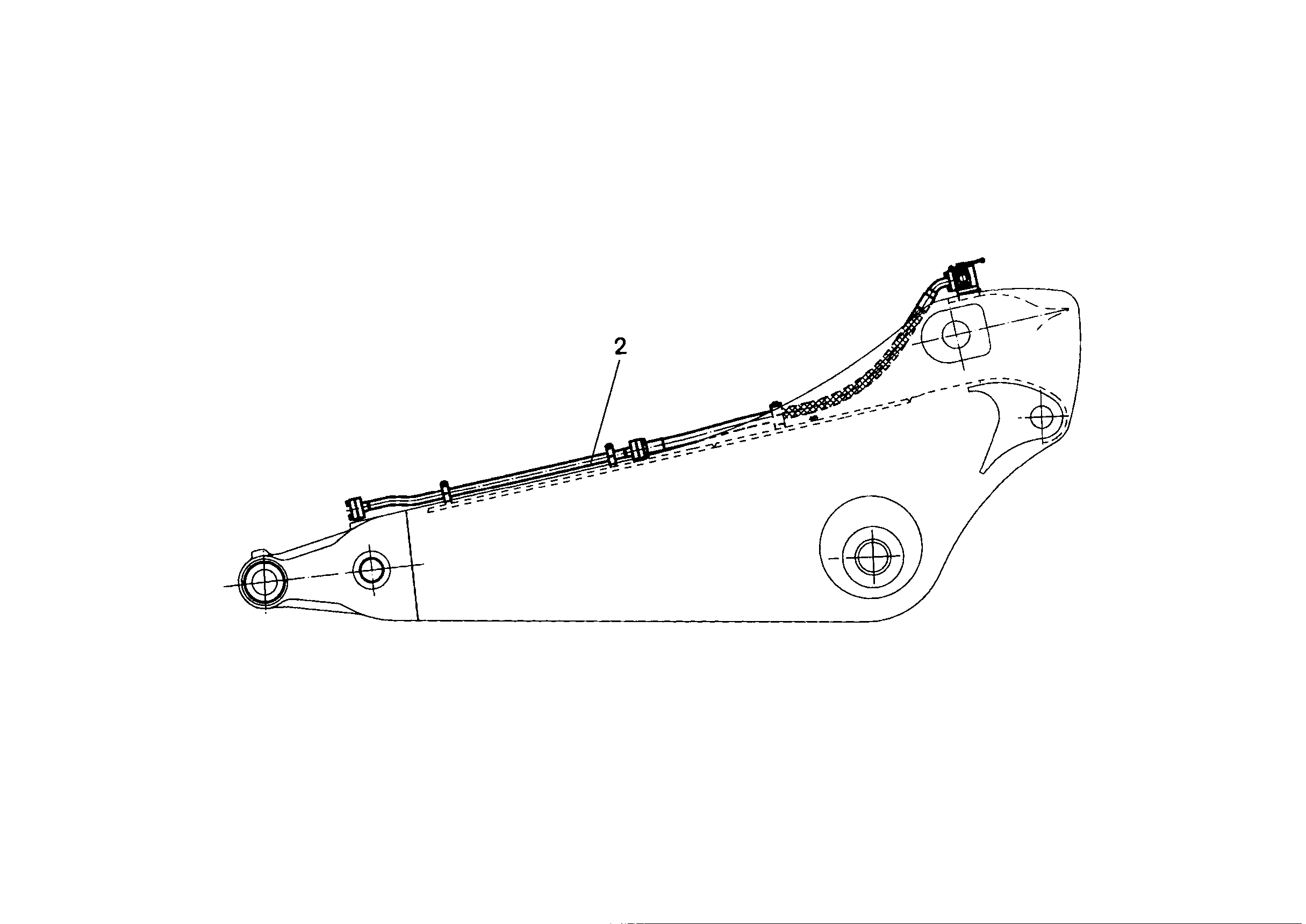 ПРОВОДКА ПРИВОД ГРЕЙФЕРА 9898481 LIEBHERR