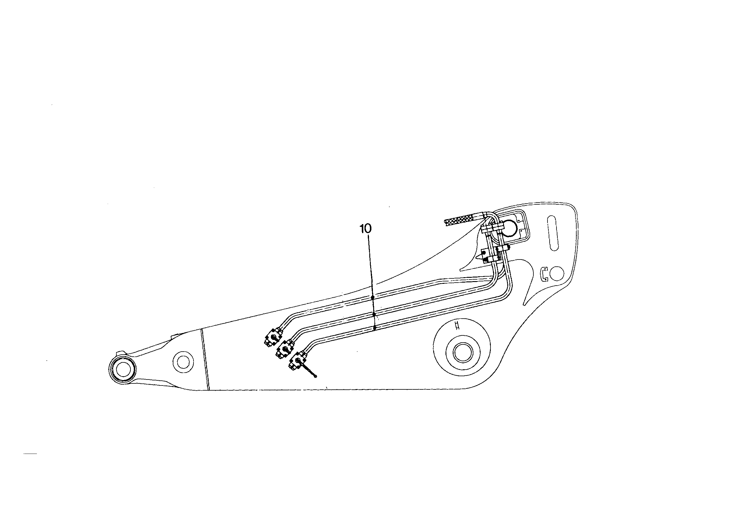 ПРОВОДКА МОНТАЖ AHS 9868696 LIEBHERR