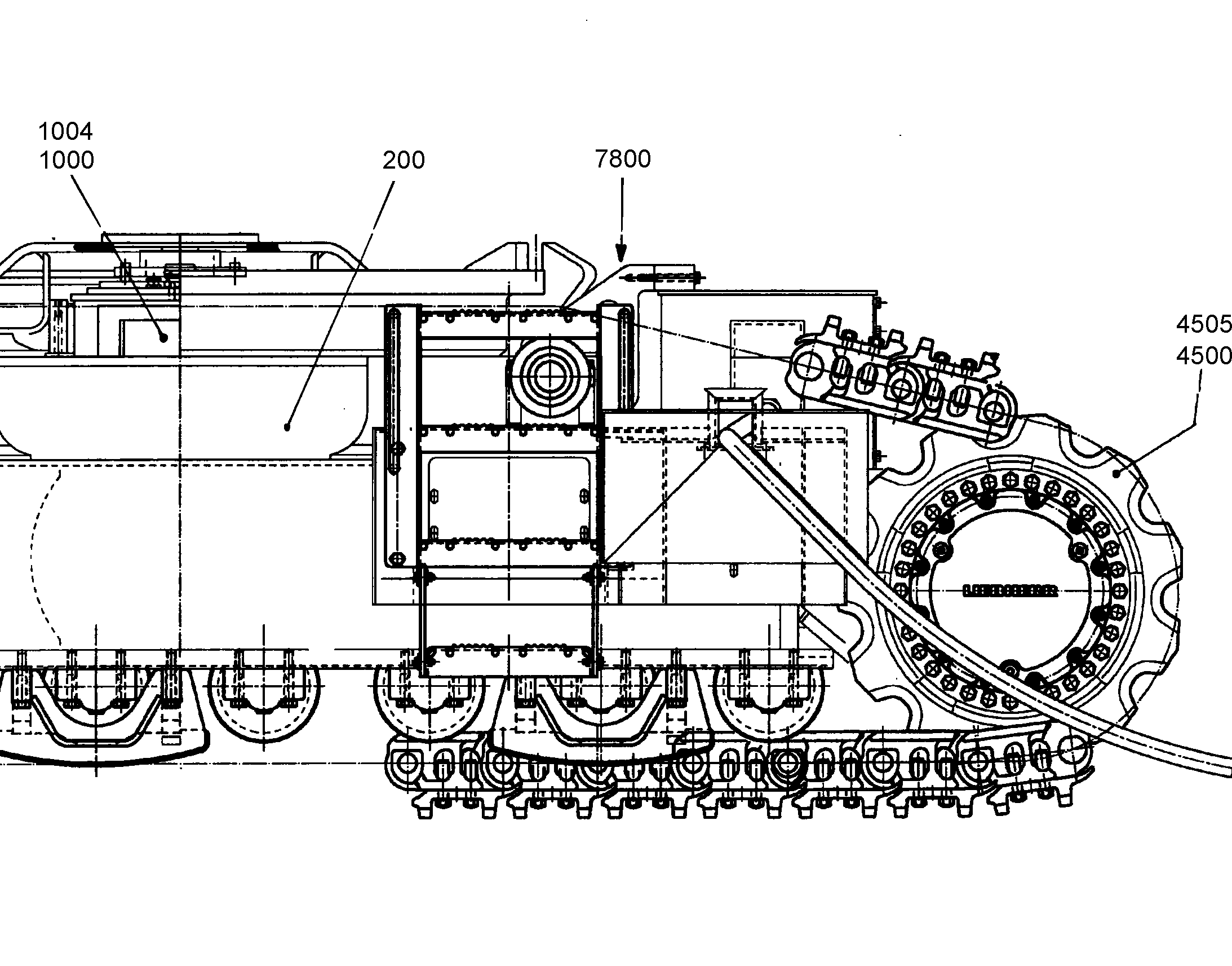 ШАССИ, КОМПЛЕКТ 10065962 LIEBHERR