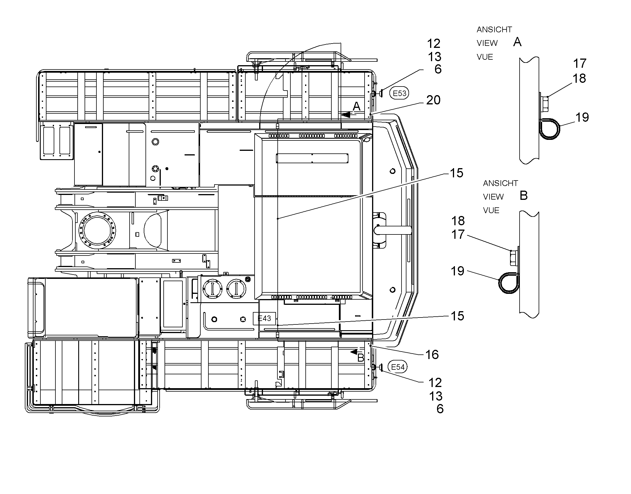 ФАРЫ ДЛЯ ОПОРЫ 9939472 LIEBHERR