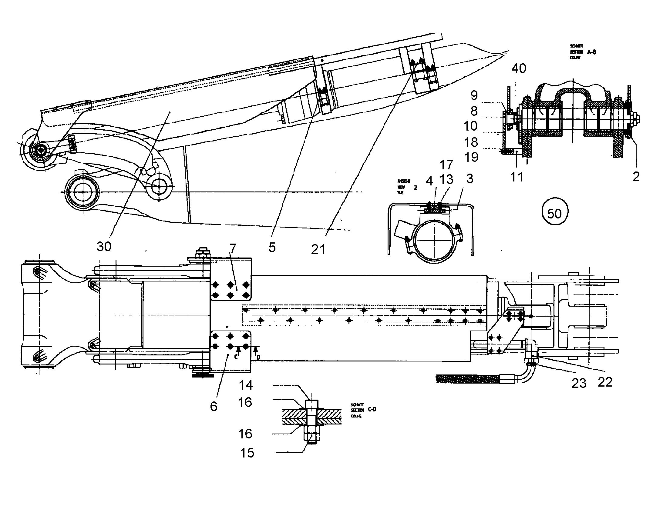 СКОБА 9834979 LIEBHERR