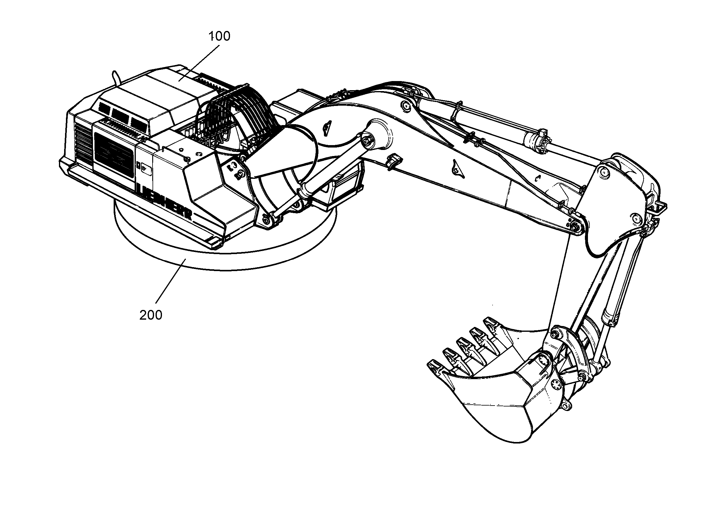 ЭЛАСТИЧНАЯ ОПОРА 9682349 LIEBHERR