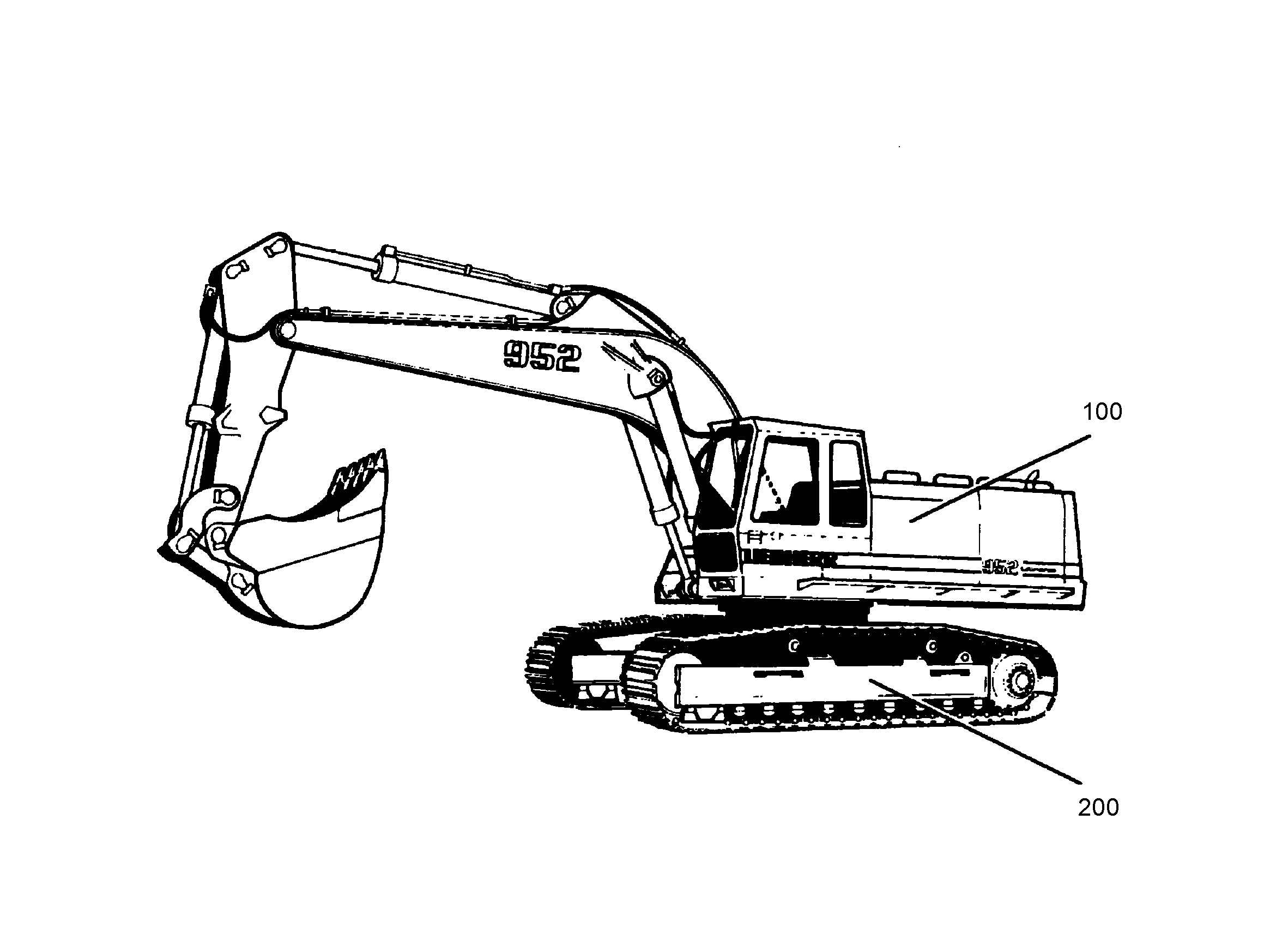 ШАССИ BERCO 9570623 LIEBHERR