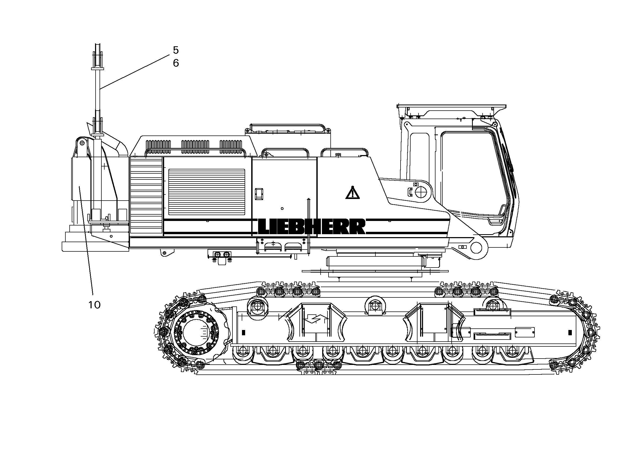 ПОДЪЕМНЫЙ МЕХАНИЗМ 5618247 LIEBHERR