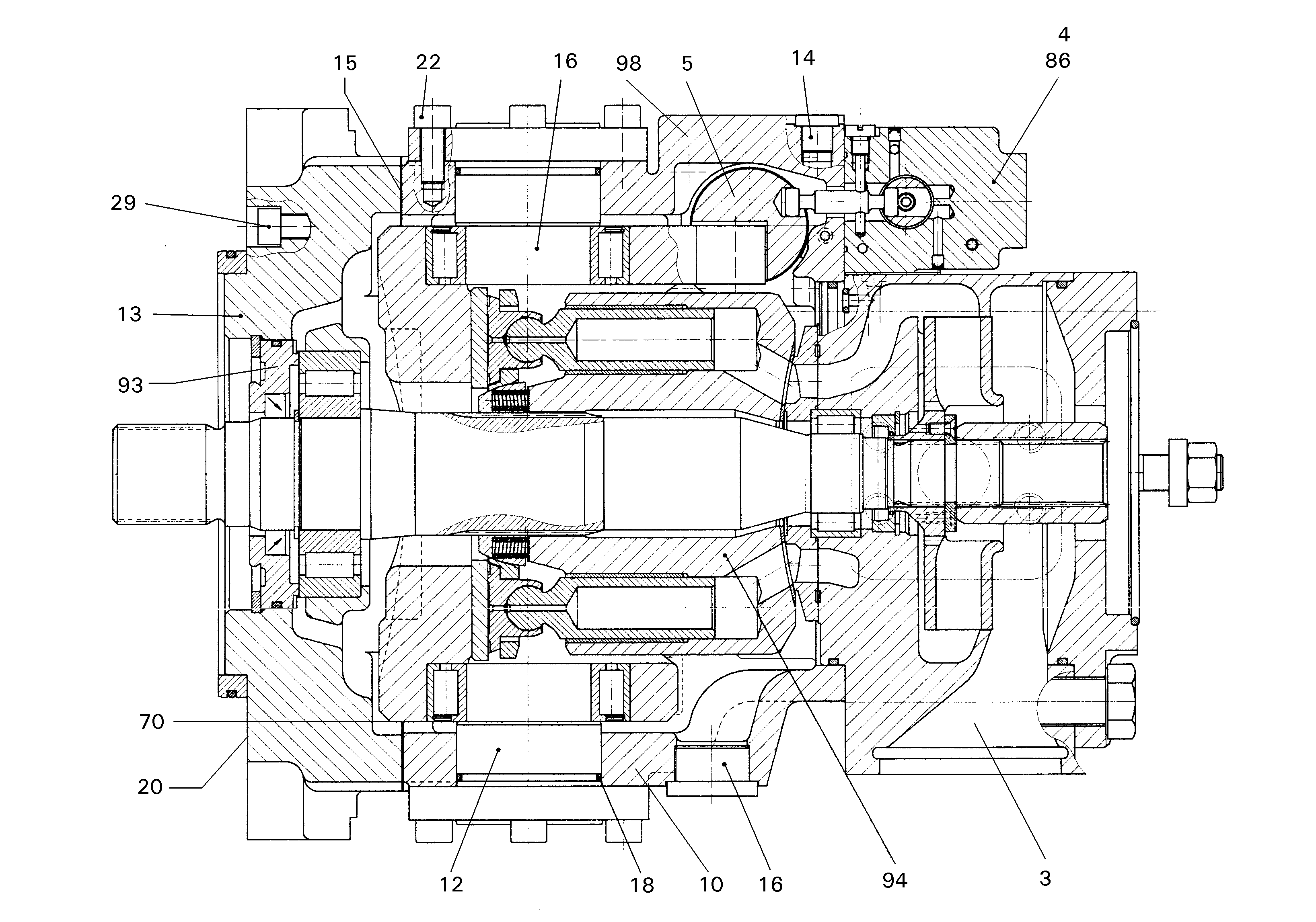 ФЛАНЕЦ НАВЕСНОЙ 9888486 LIEBHERR