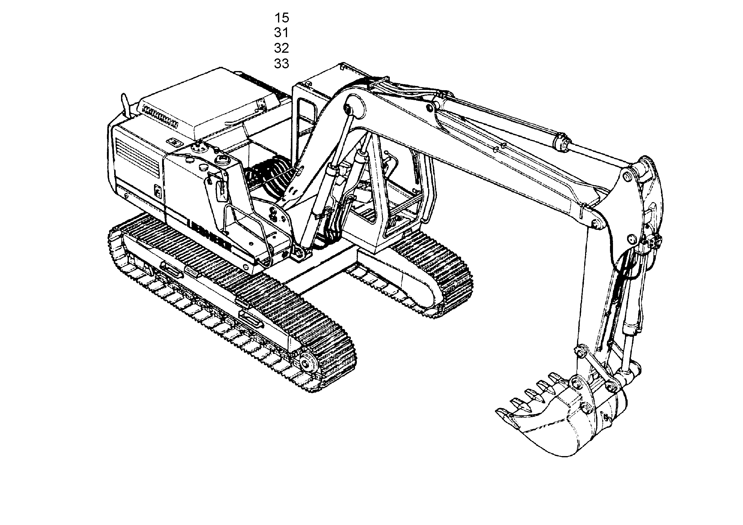 ГИДРОАГР.ЗА ЗОЛОТНИКОМ УПР-НИЯ 9203130 LIEBHERR