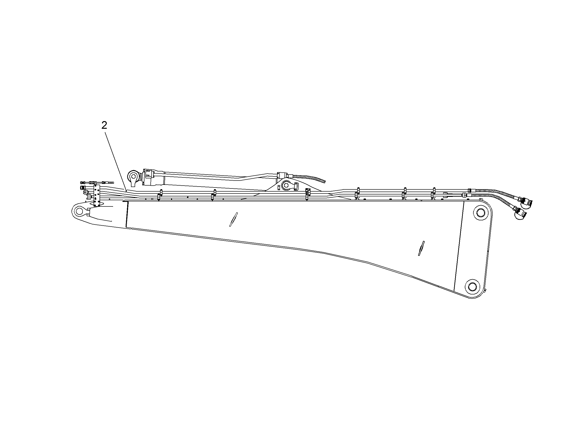 ПРОВОДКА МОНТАЖ AHS 10056740 LIEBHERR