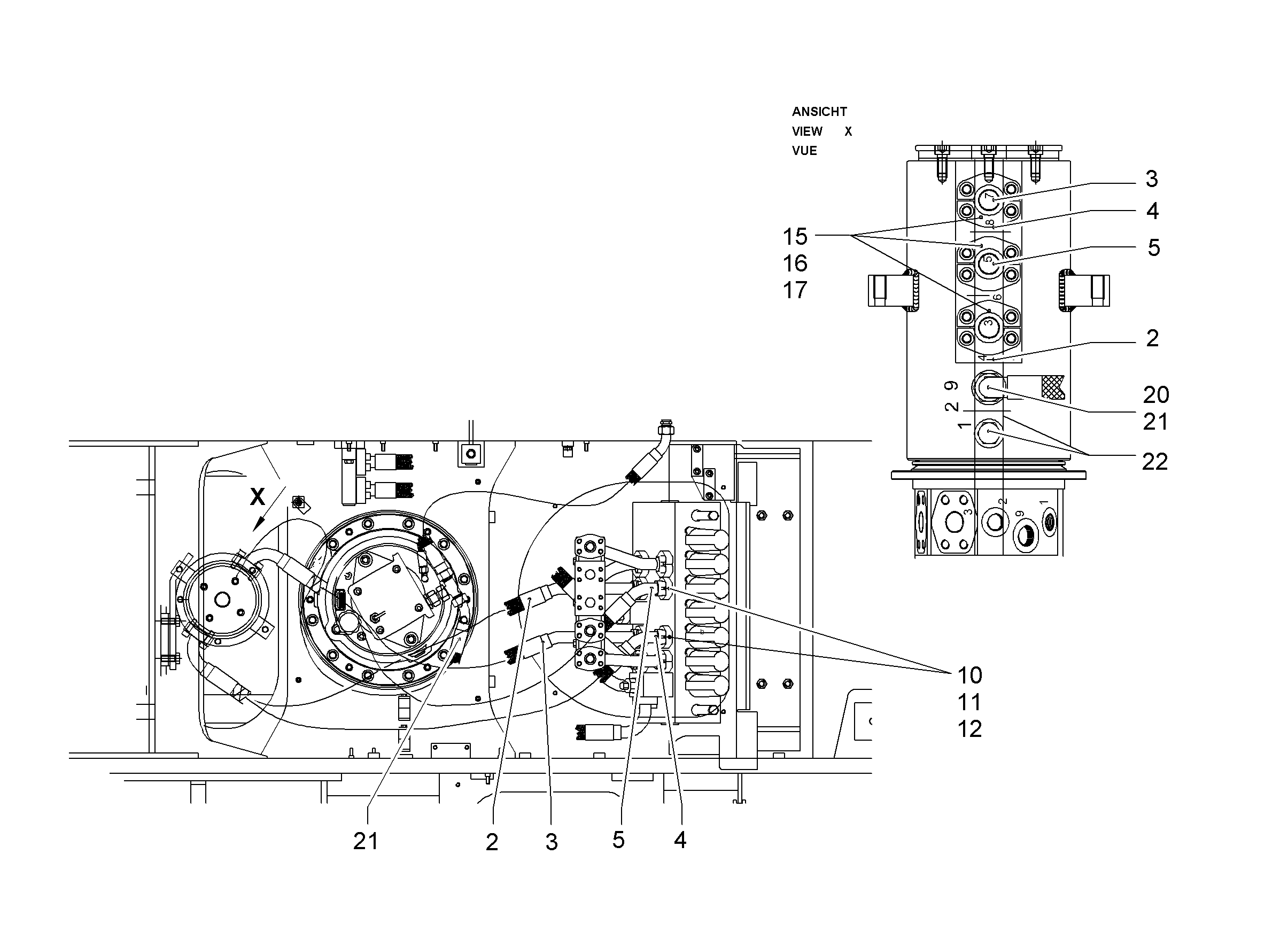 ШЛАНГ 25X1750 10002961 LIEBHERR