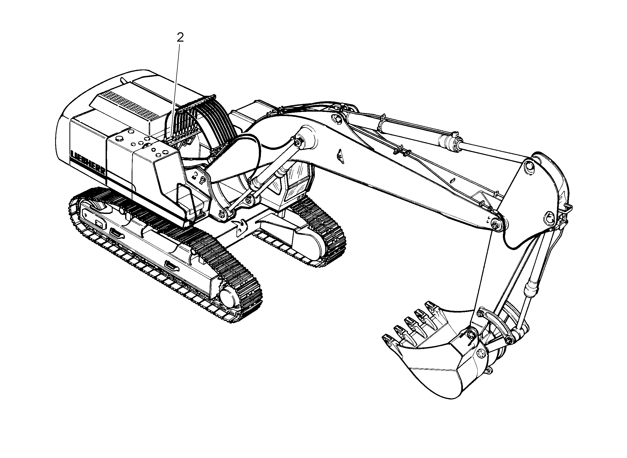 МОНТ.НАБ.ОБОР. Д.СНОСА В ШАССИ 9806884 LIEBHERR