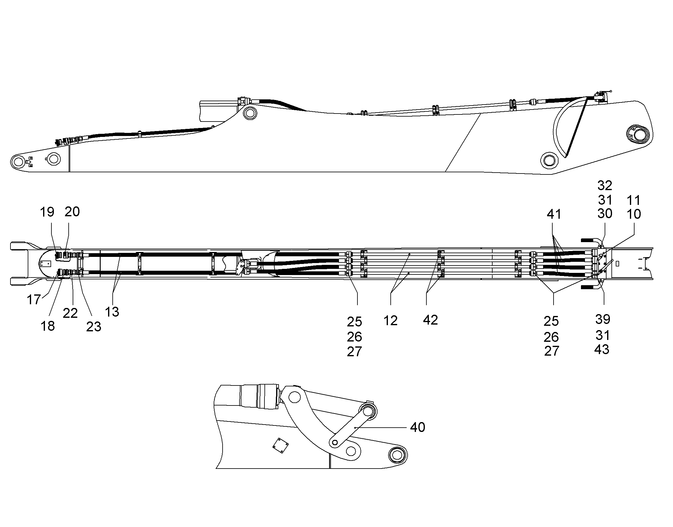 ШЛАНГ 25X3030 5617789 LIEBHERR
