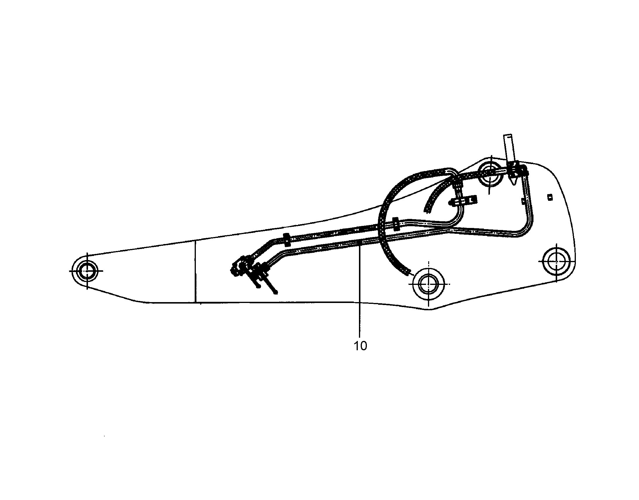 ПРОВОДКА МОНТАЖ AHS 9839221 LIEBHERR