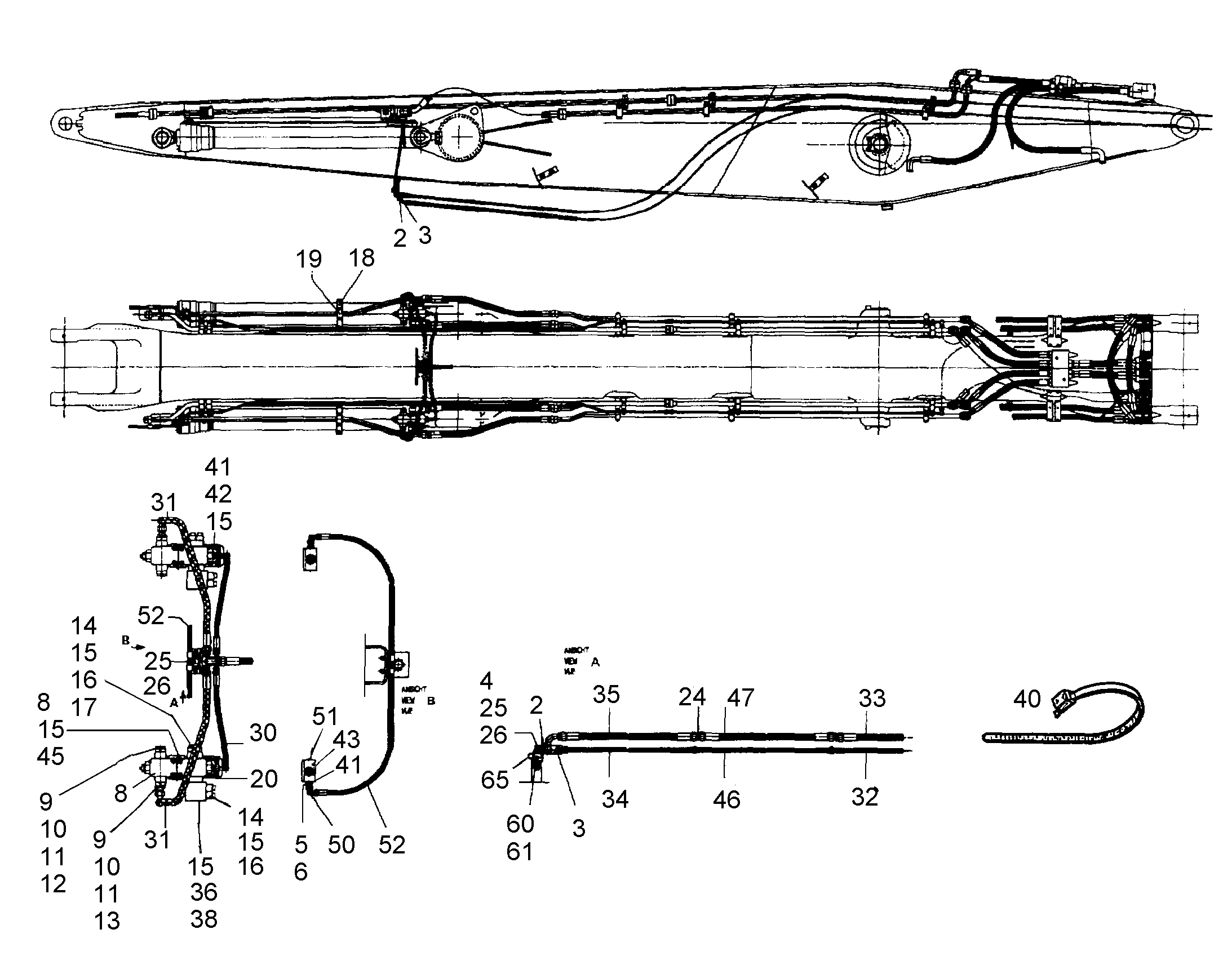 ШЛАНГ 12X5200 10006611 LIEBHERR