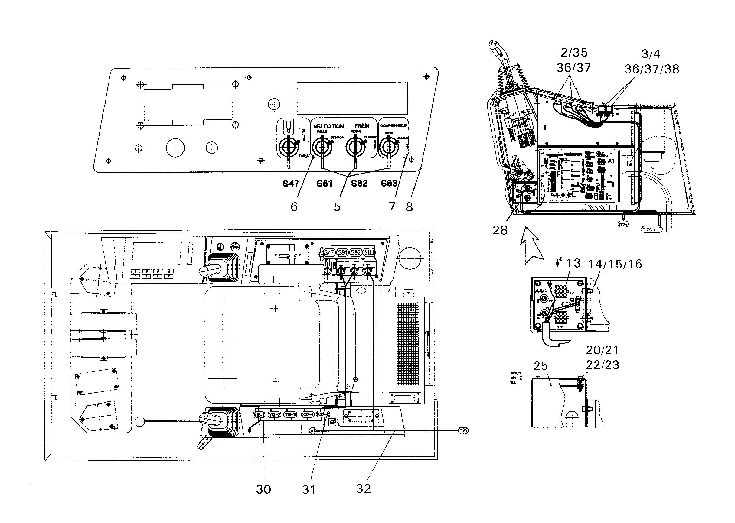 ТАБЛИЧКА 65mmX105mm 9684679 LIEBHERR