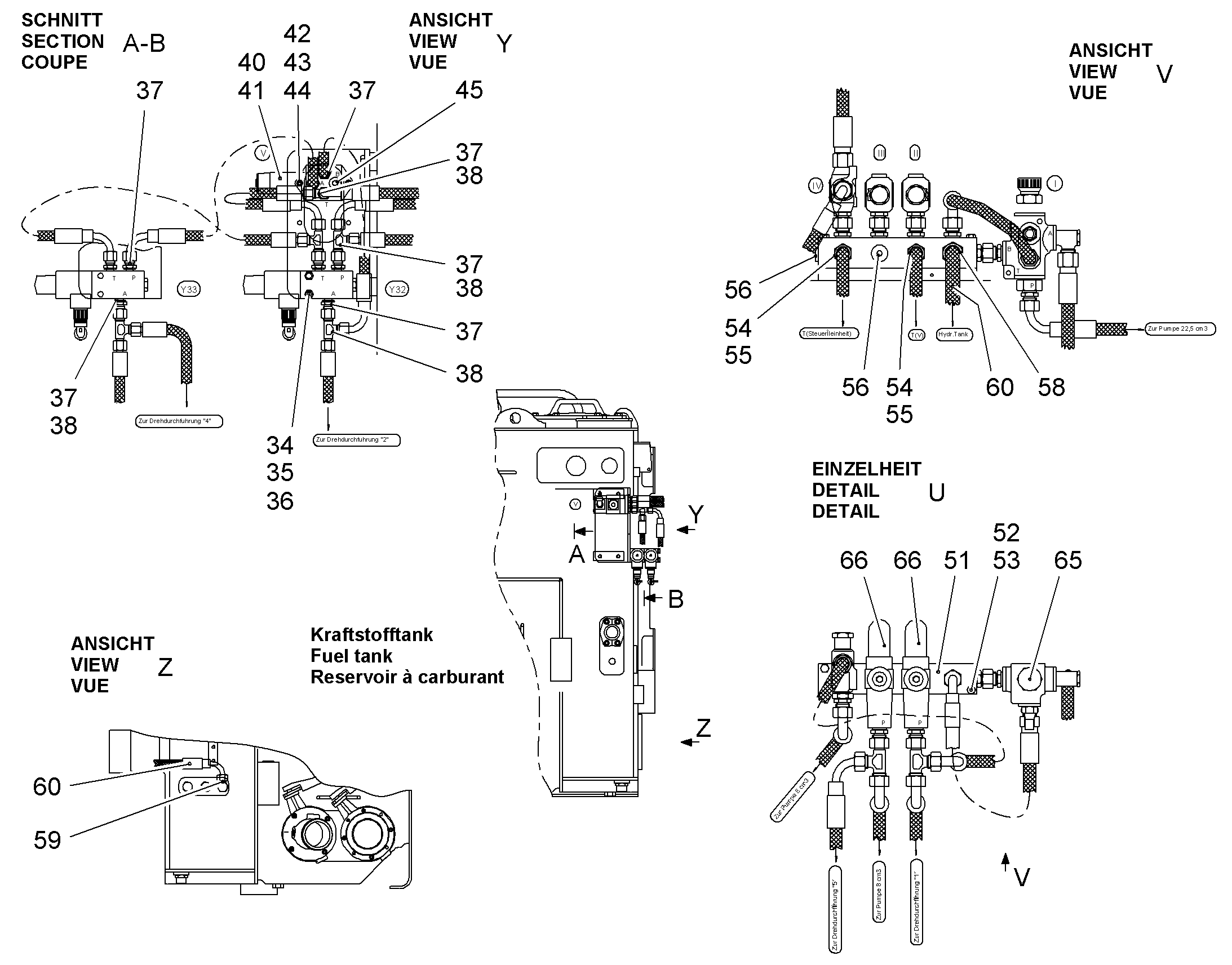 ПЛАНКА РАСПРЕДЕЛИТЕЛЯ 9687222 LIEBHERR
