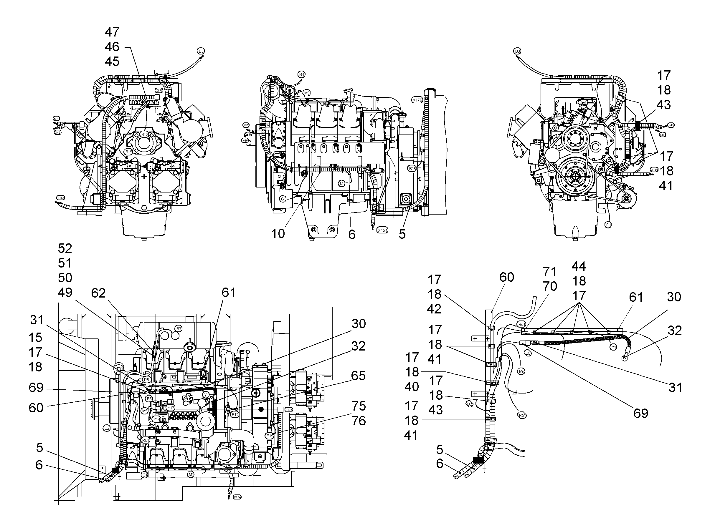 УГЛОВОЙ ПРОФИЛЬ 9806558 LIEBHERR