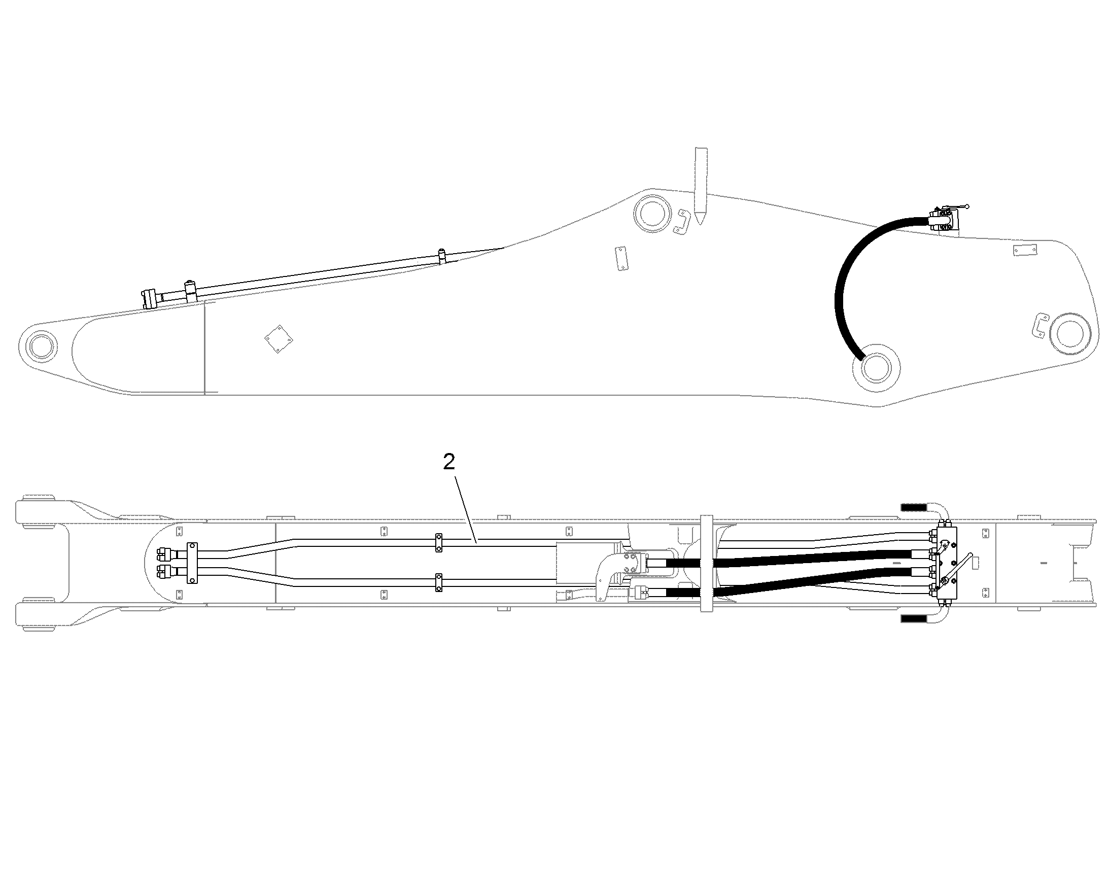 ПРОВОДКА ПРИВОД ГРЕЙФЕРА 9899731 LIEBHERR