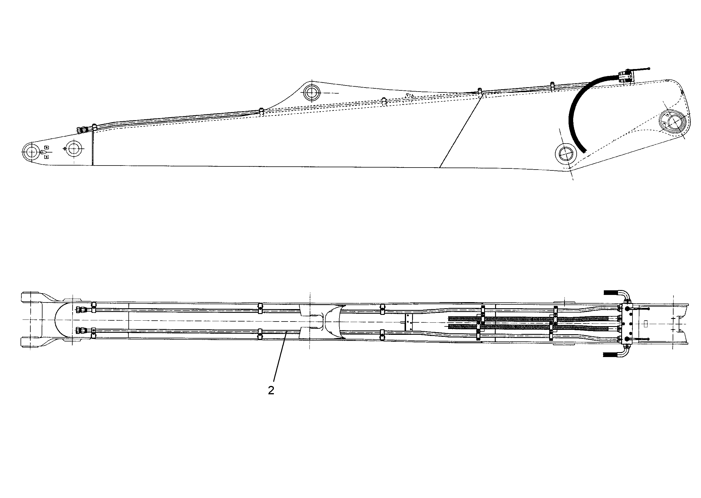 ПРОВОДКА ПРИВОД ГРЕЙФЕРА 9899736 LIEBHERR