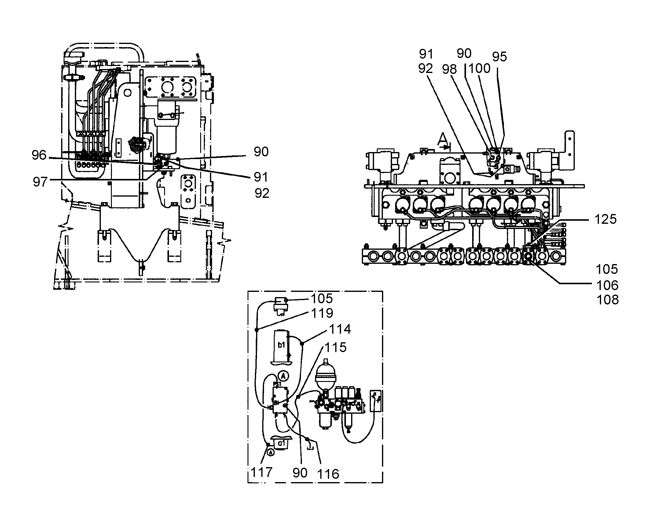 ШЛАНГ 8X850 10000373 LIEBHERR