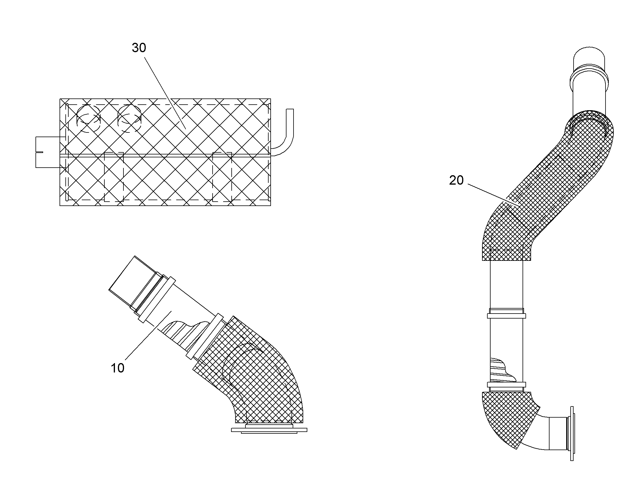 ГЛУШИТЕЛЬ ИЗОЛИРОВАН 10057765 LIEBHERR