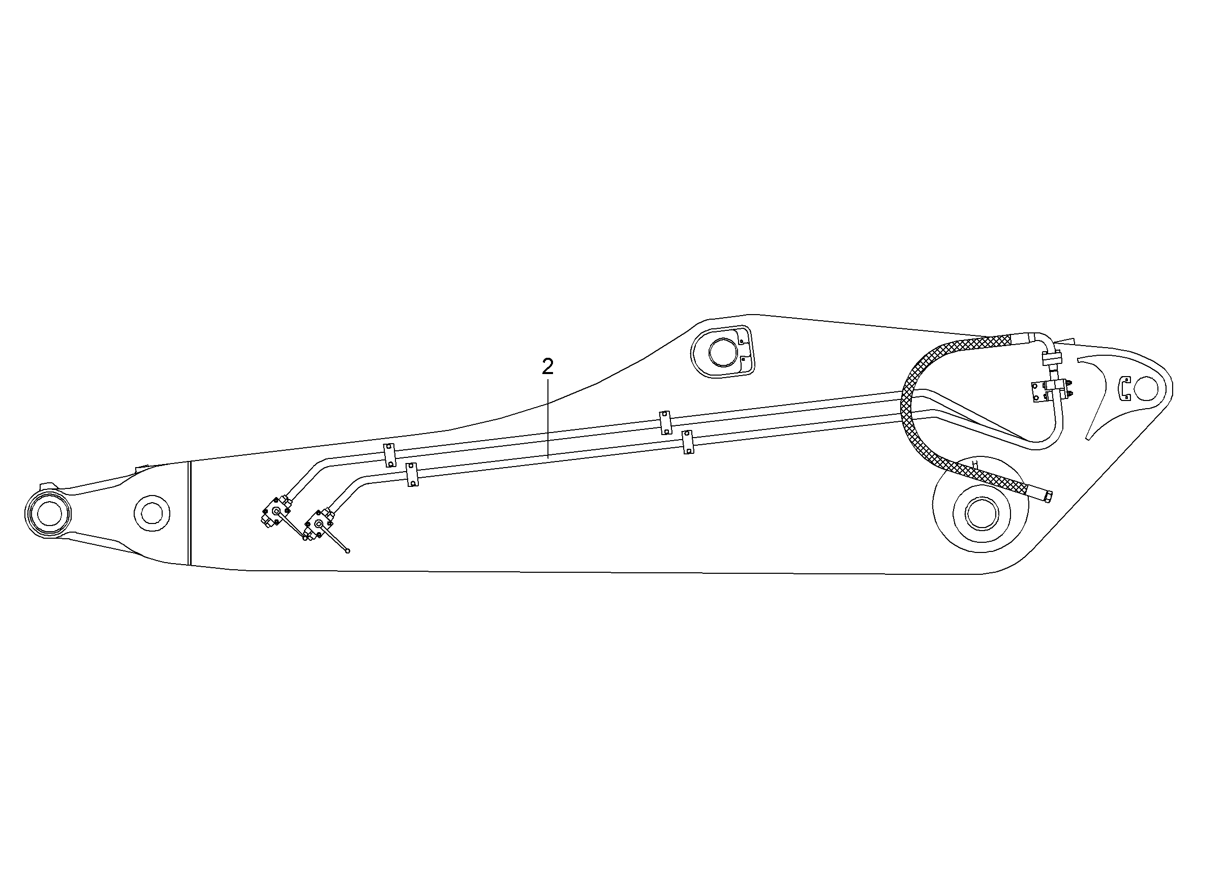 ПРОВОДКА МОНТАЖ AHS 9805917 LIEBHERR