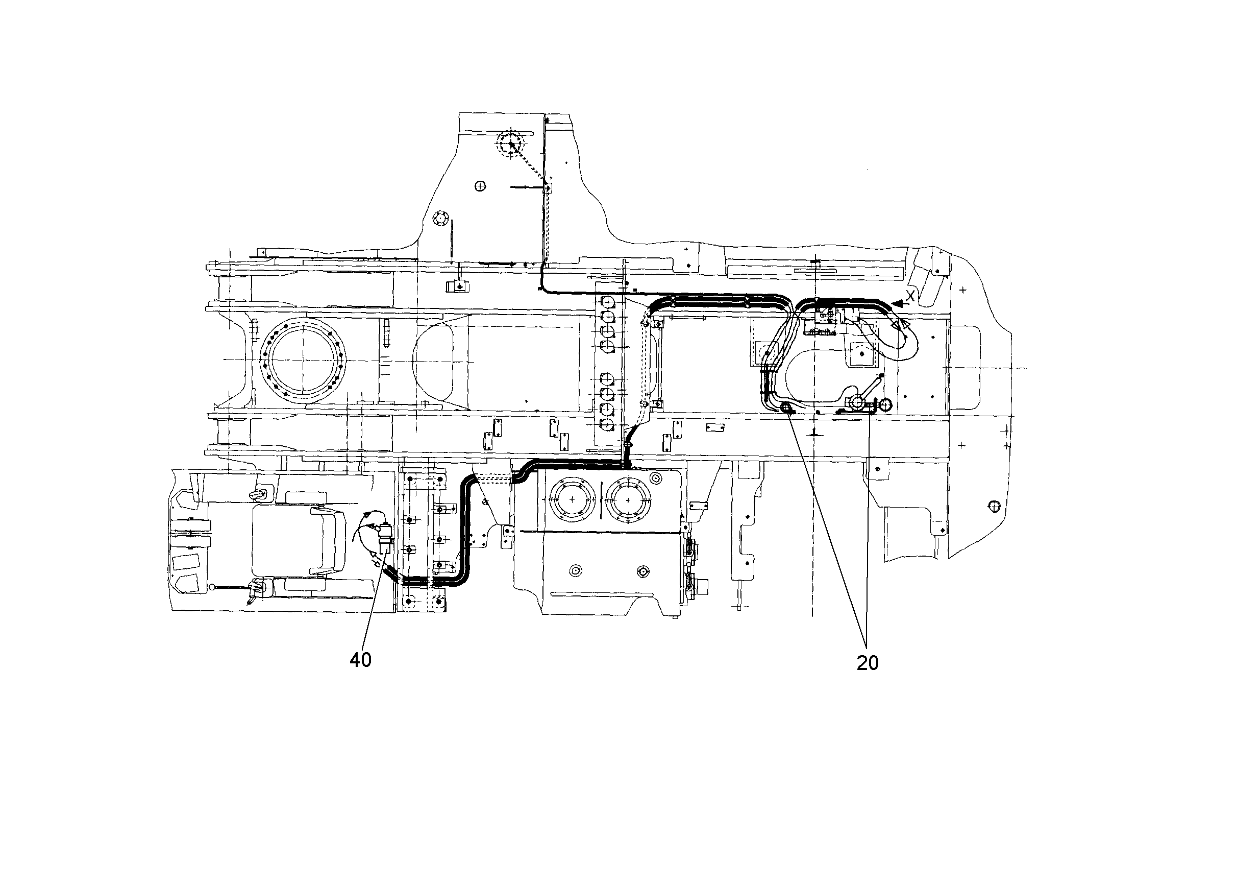 ВСТРОЕННЫЕ ДЕТАЛИ 9697825 LIEBHERR