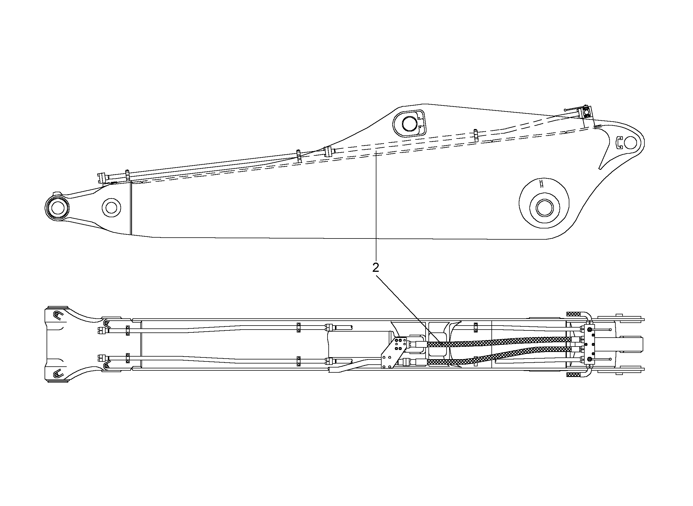 ПРОВОДКА ПРИВОД ГРЕЙФЕРА 9823666 LIEBHERR