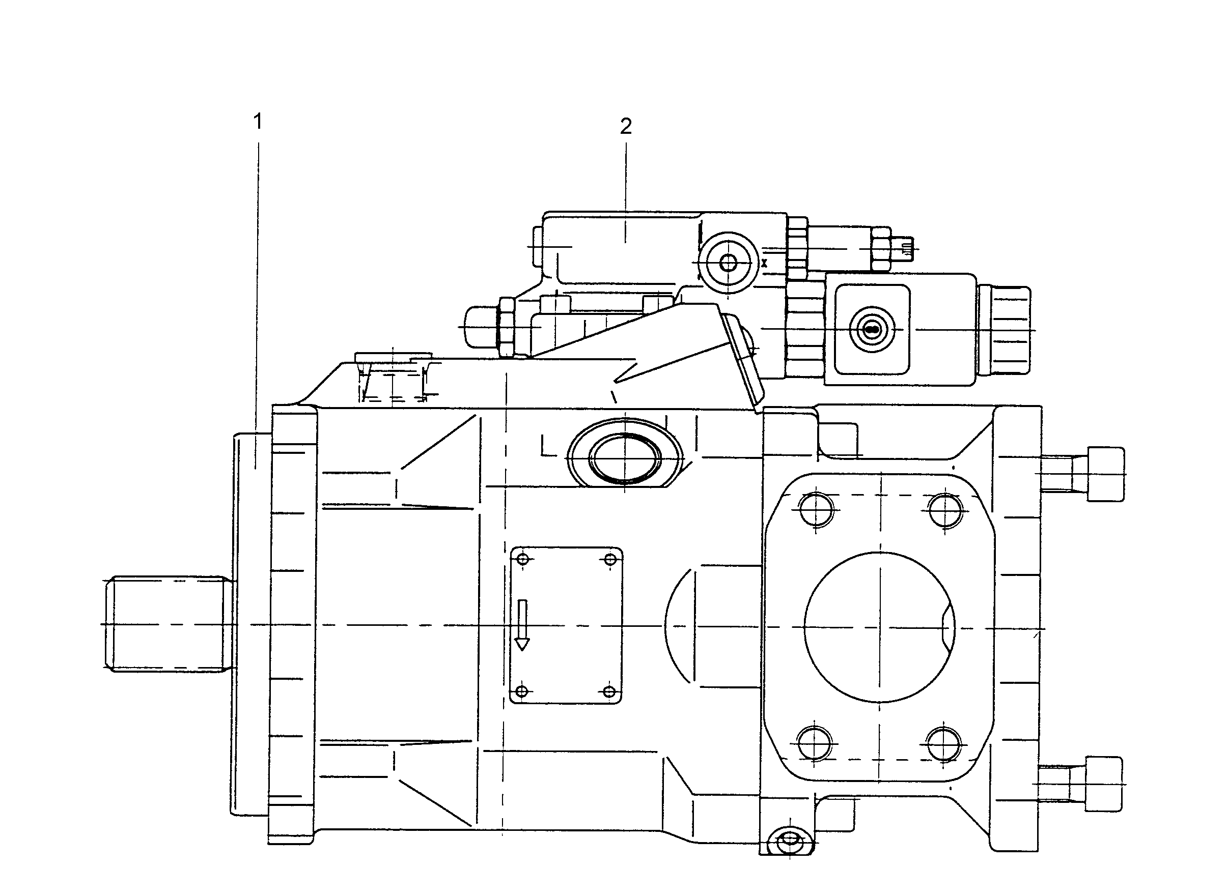 КЛАПАН УПРАВЛЯЮЩИЙ 10297873 LIEBHERR