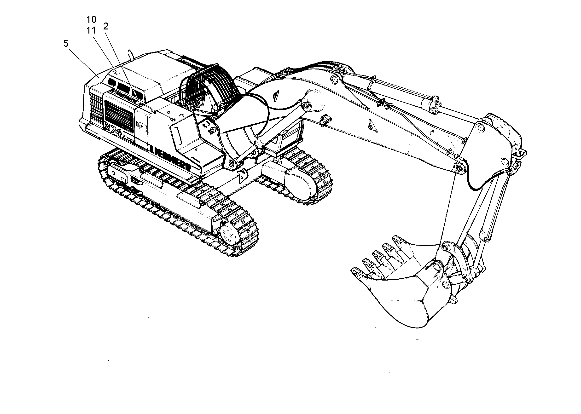 СКОБА ДЛЯ КРЕПЛЕНИЯ ШЛАНГА DIN 3017-3 C2 189 183-195X25 W 7365081 LIEBHERR