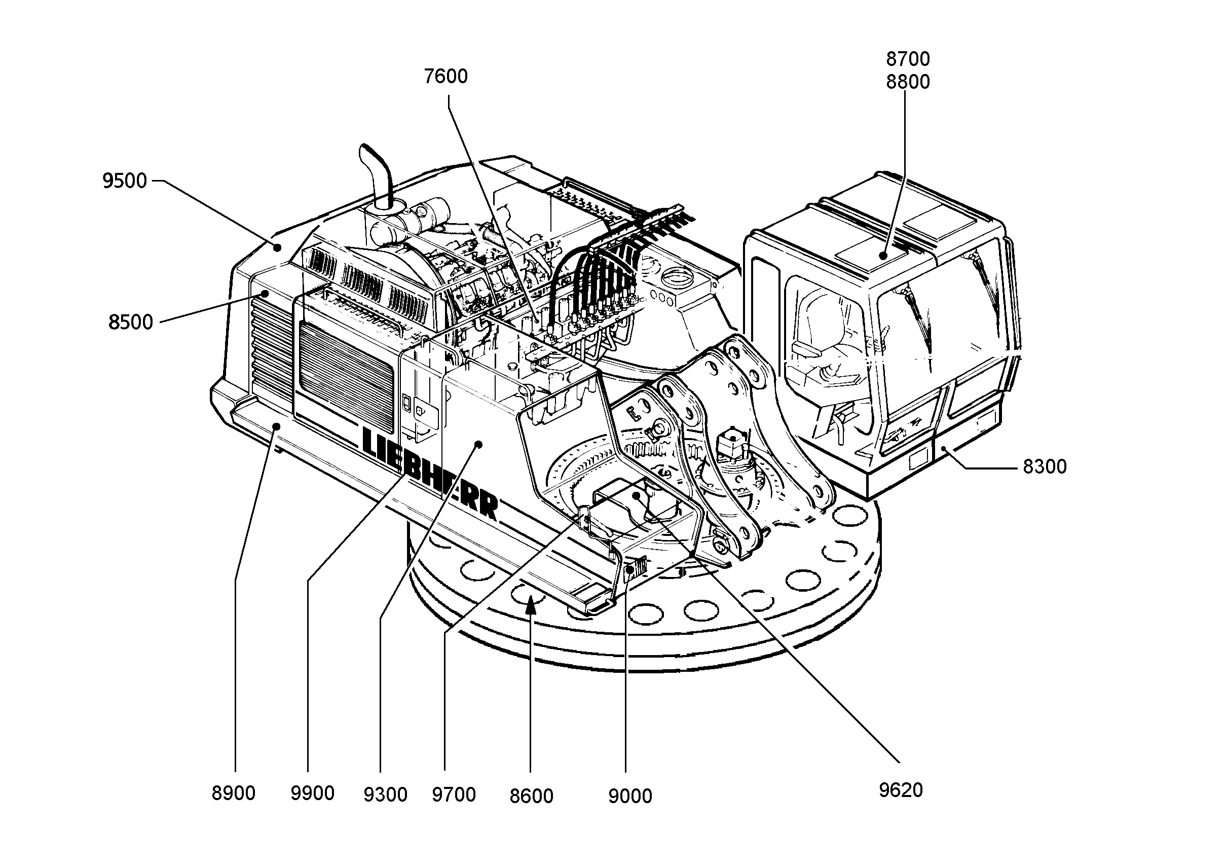 СИСТЕМA ПИТAНИЯ 9689850 LIEBHERR