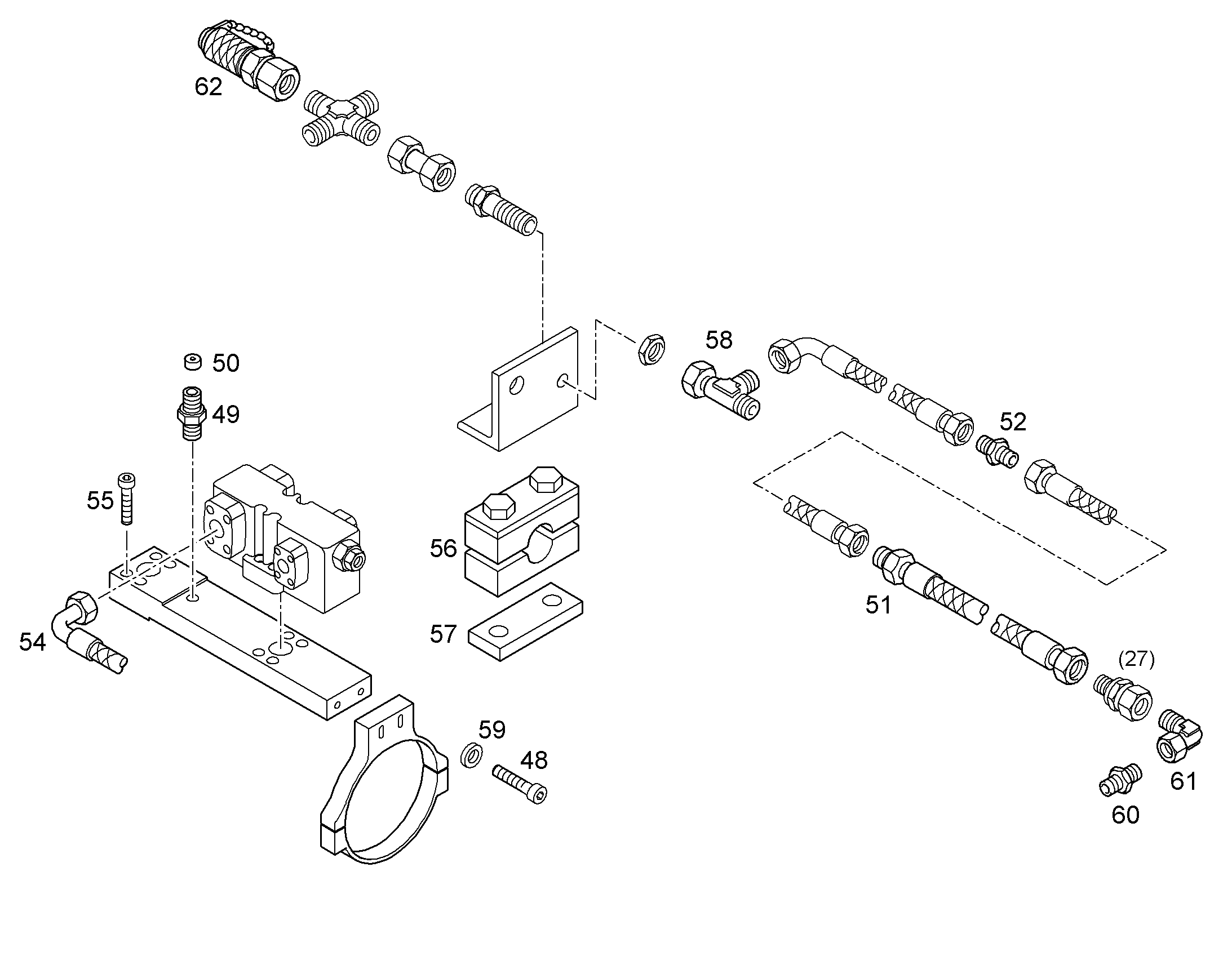 ШЛАНГ 12X2850 10001670 LIEBHERR
