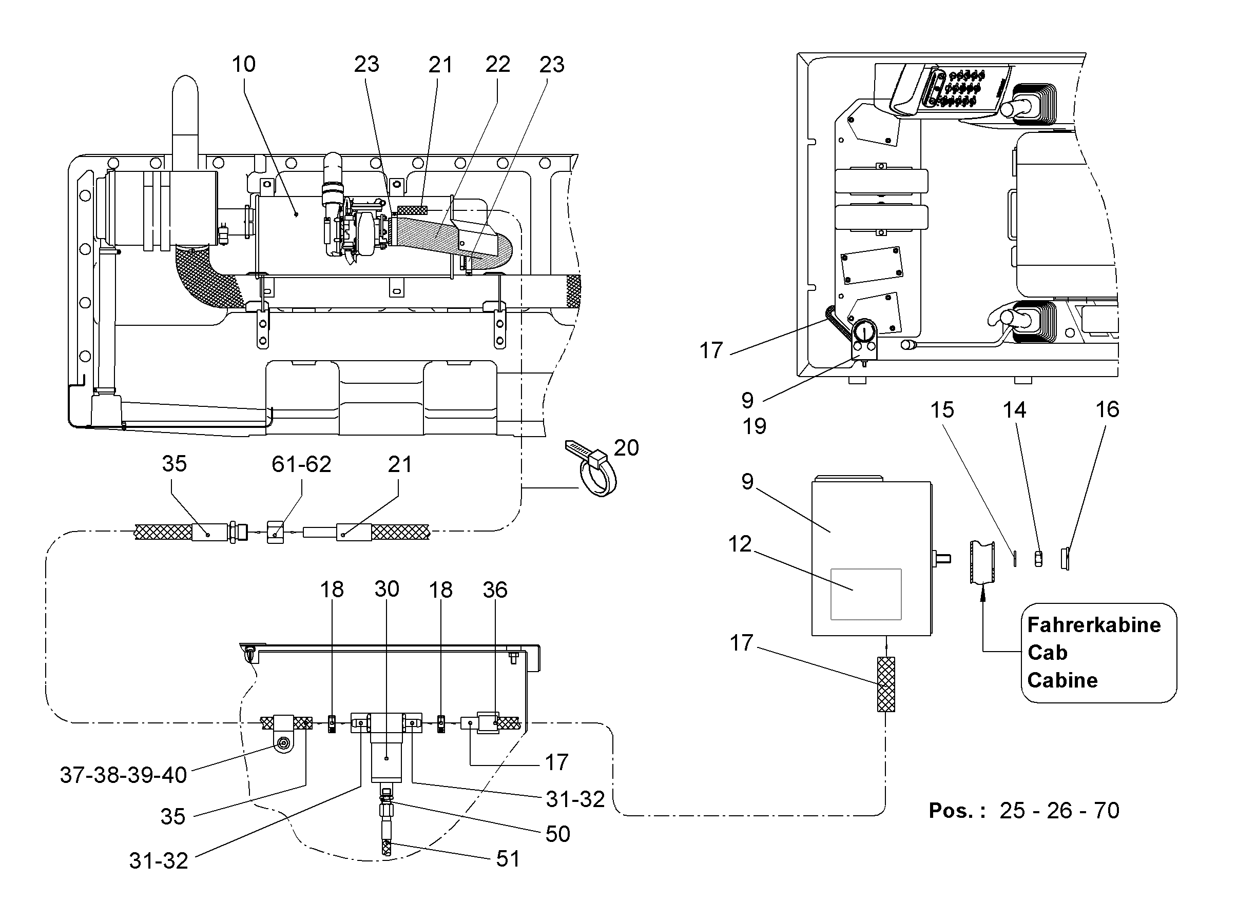 НАКЛЕЙКА 'TURBO' 7026389 LIEBHERR