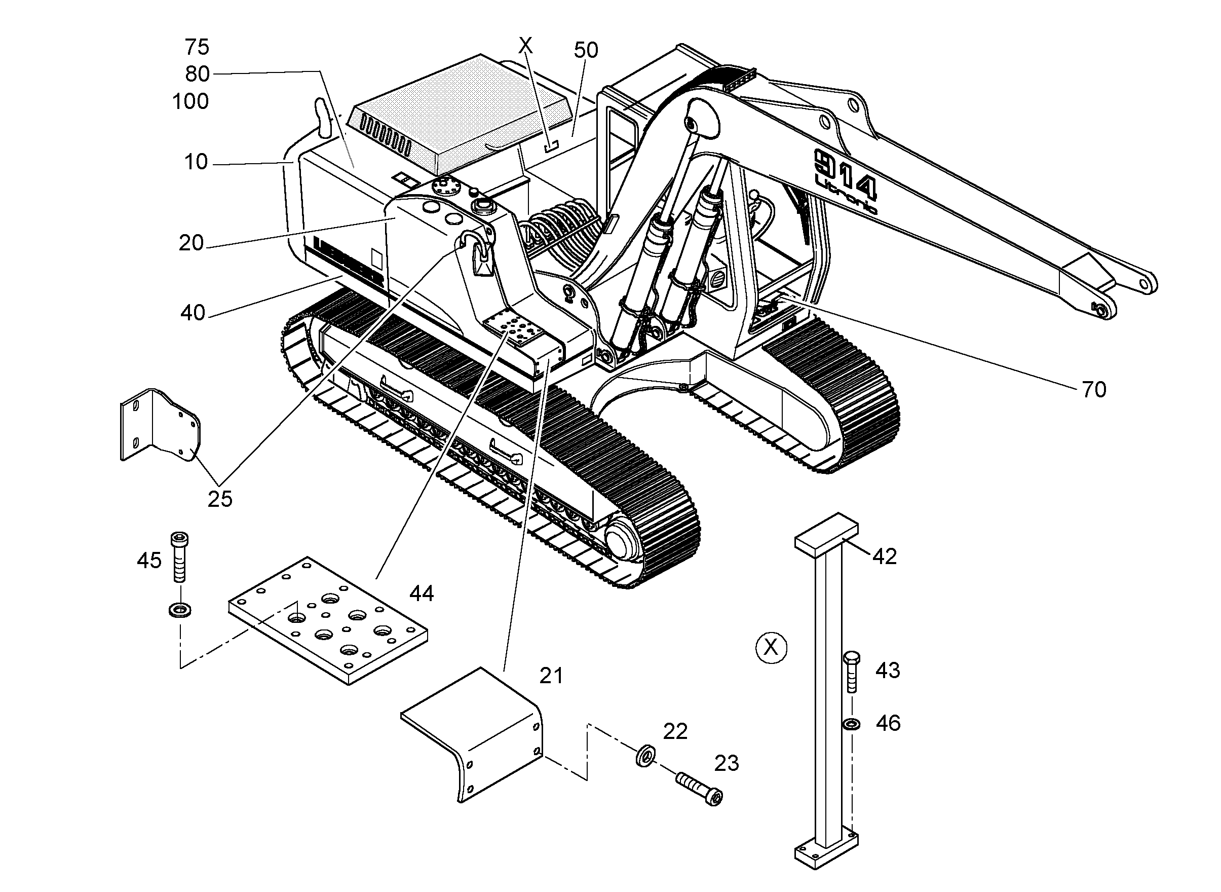 КЛАПАНЫ ЭЛЕКТРОМАГНИТНЫЕ УСТ. 9804684 LIEBHERR