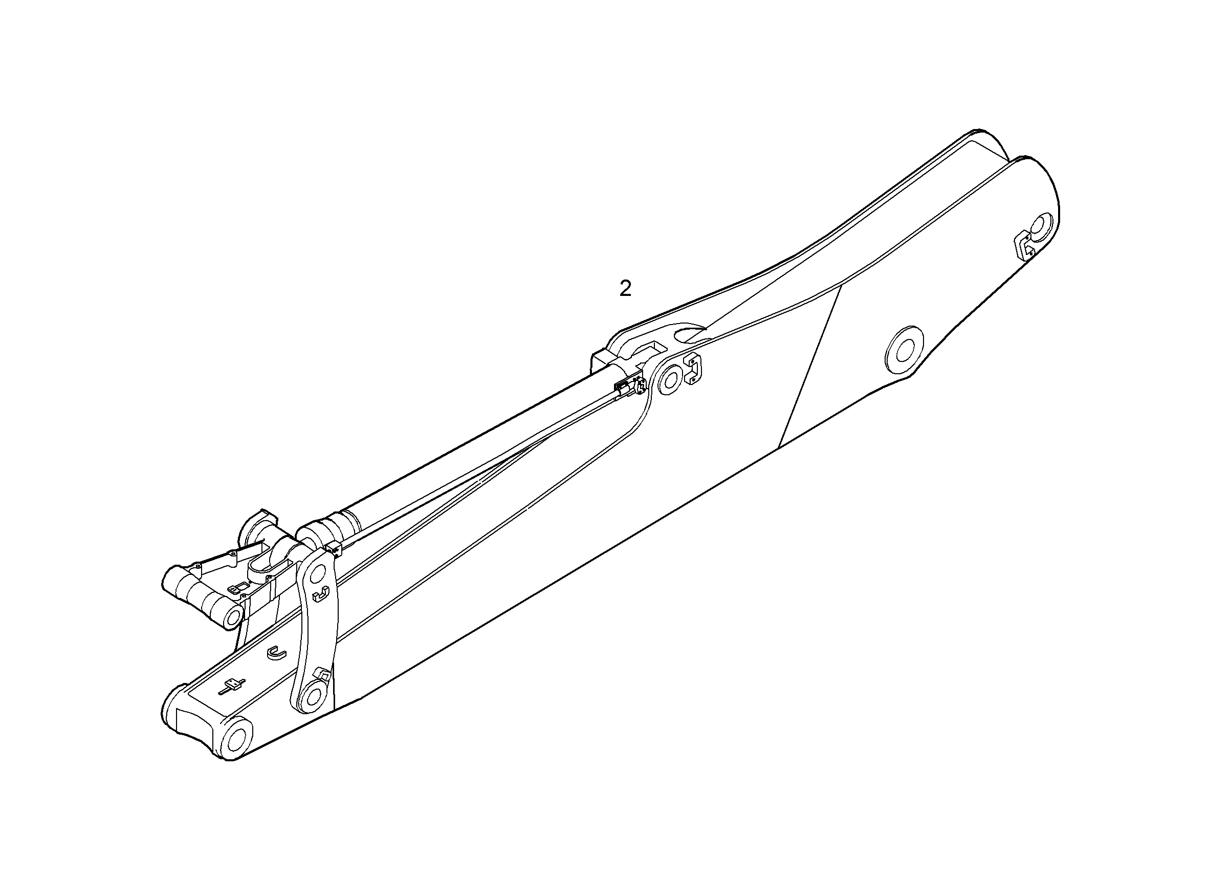 ПРОВОДКА ПРИВОД ПОВОР. КОВША 9936343 LIEBHERR