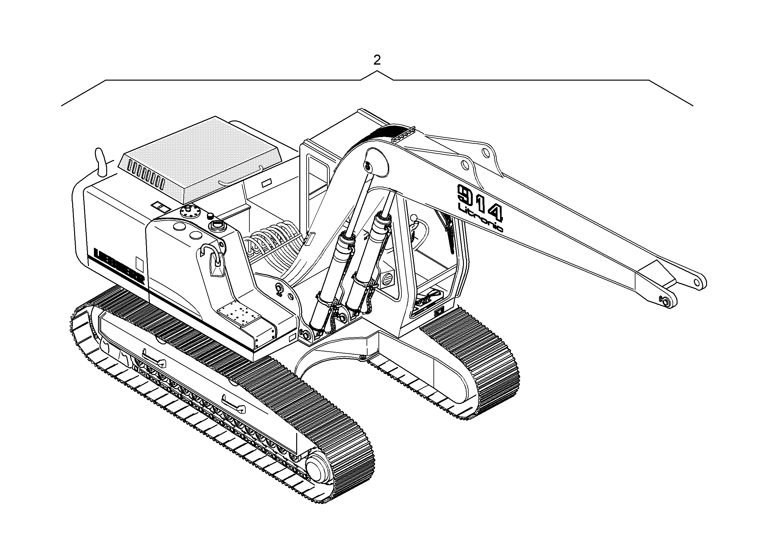 ДОПОЛНЕНИЕ-БУРИЛЬНАЯ ЛАФЕТА 9014936 LIEBHERR